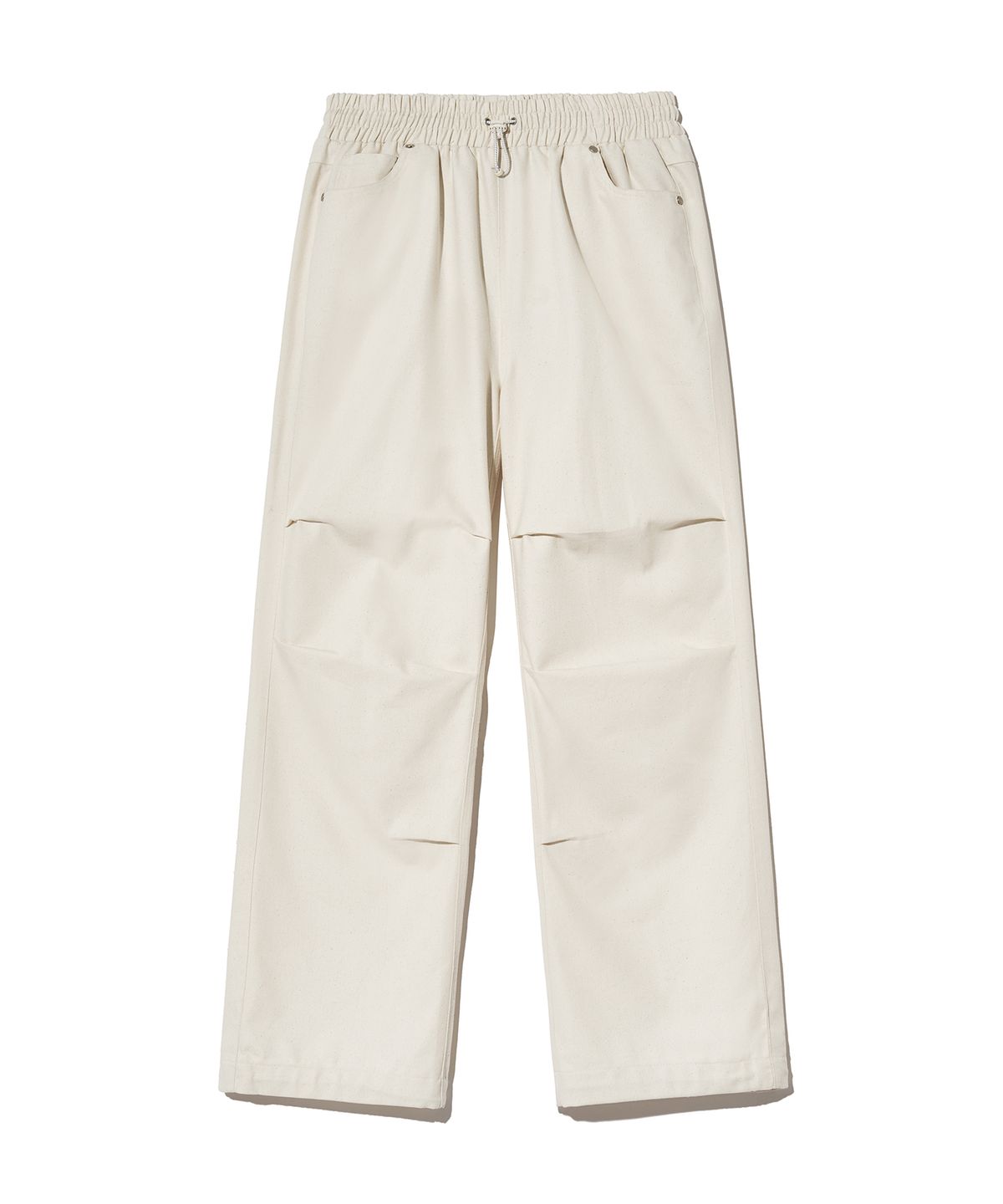 다이아몬드 레이라(DIAMOND LAYLA) Unmodified Denim String Wide Pants P16  Ivory