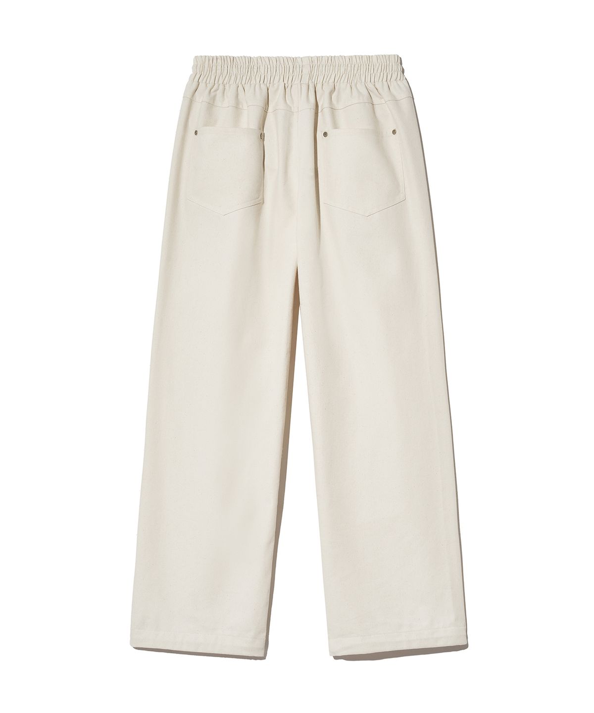 다이아몬드 레이라(DIAMOND LAYLA) Unmodified Denim String Wide Pants P16  Ivory