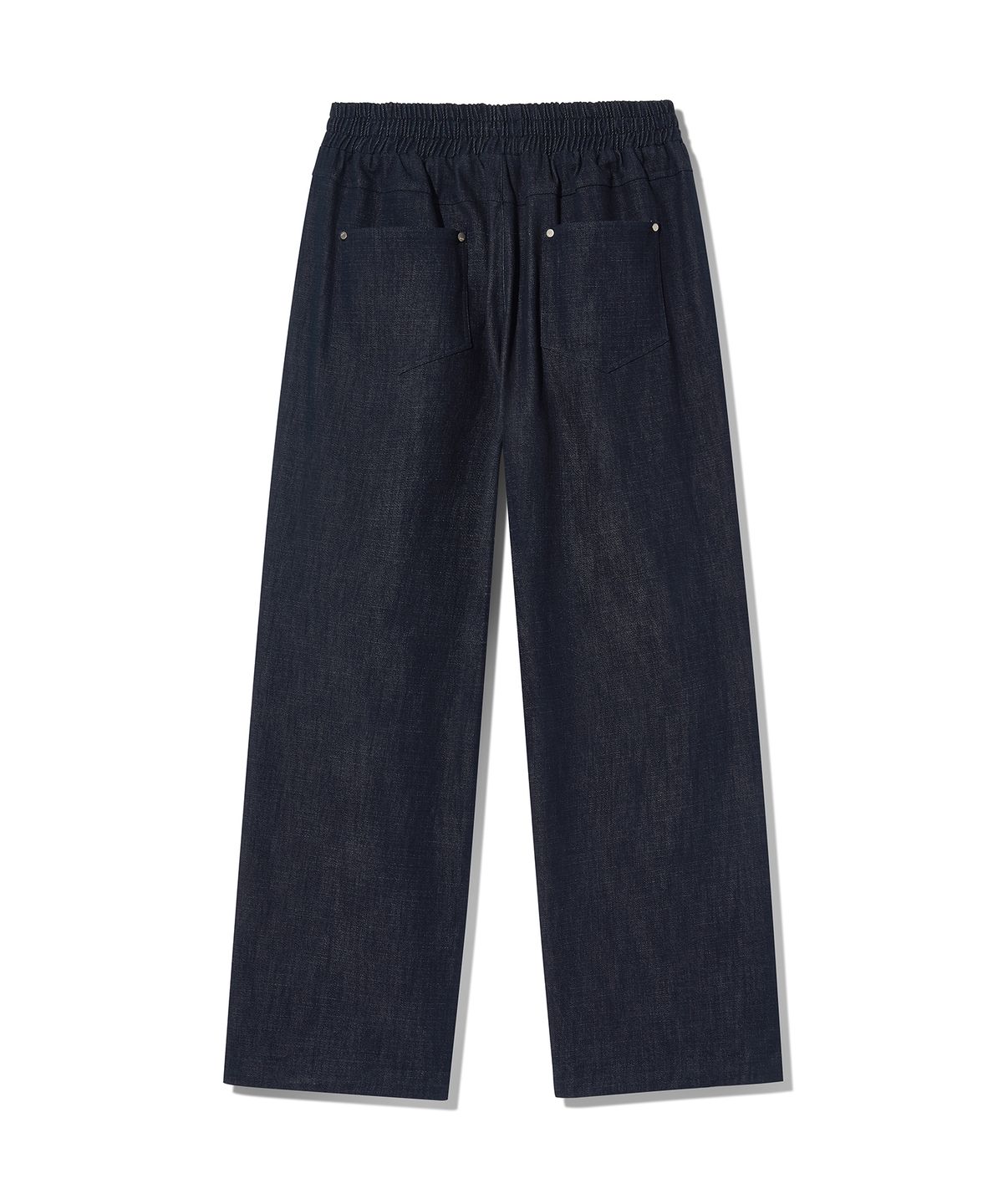 다이아몬드 레이라(DIAMOND LAYLA) Unmodified Denim String Wide Pants P16  Blue Denim