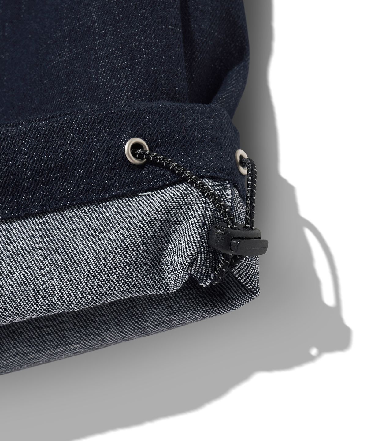 다이아몬드 레이라(DIAMOND LAYLA) Unmodified Denim String Wide Pants P16  Blue Denim
