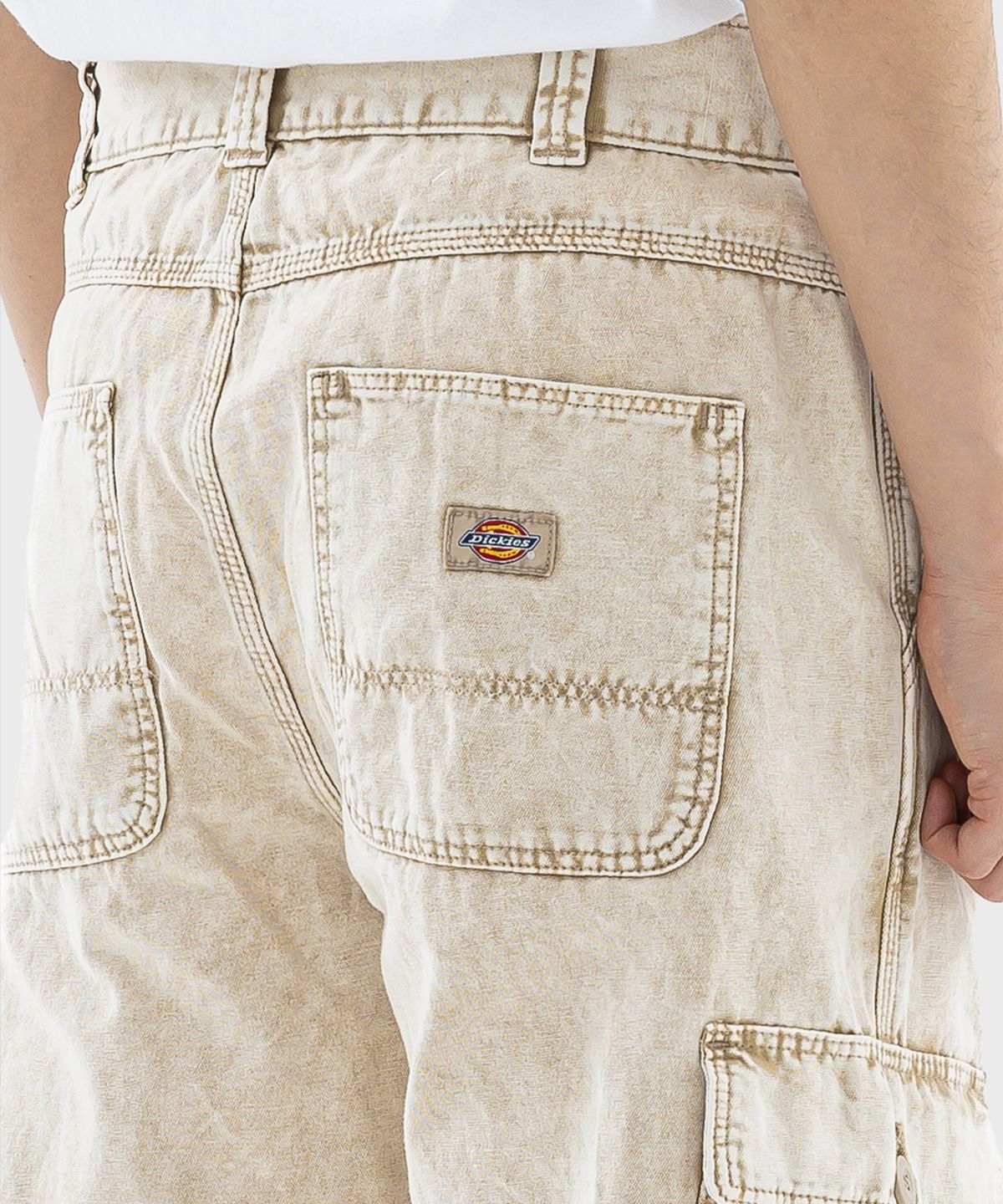 디키즈(DICKIES) 뉴잉턴 워시드 카고팬츠 Beige