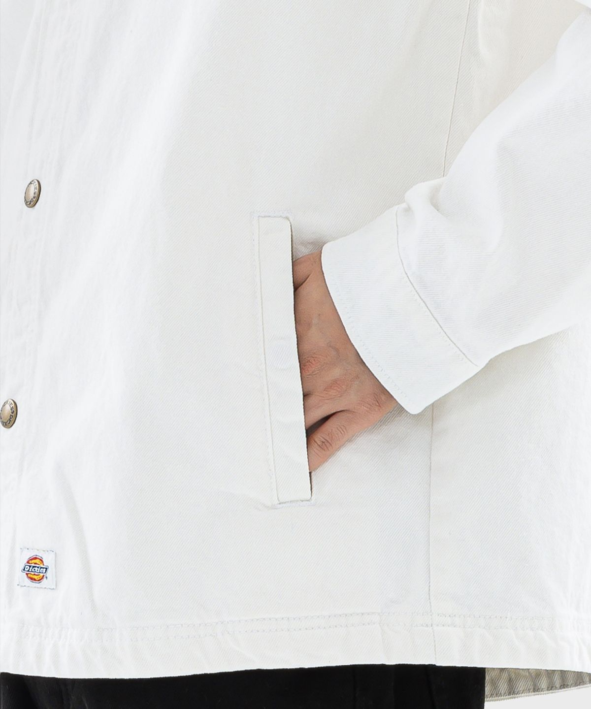 디키즈(DICKIES) 헌든 데님재킷 White