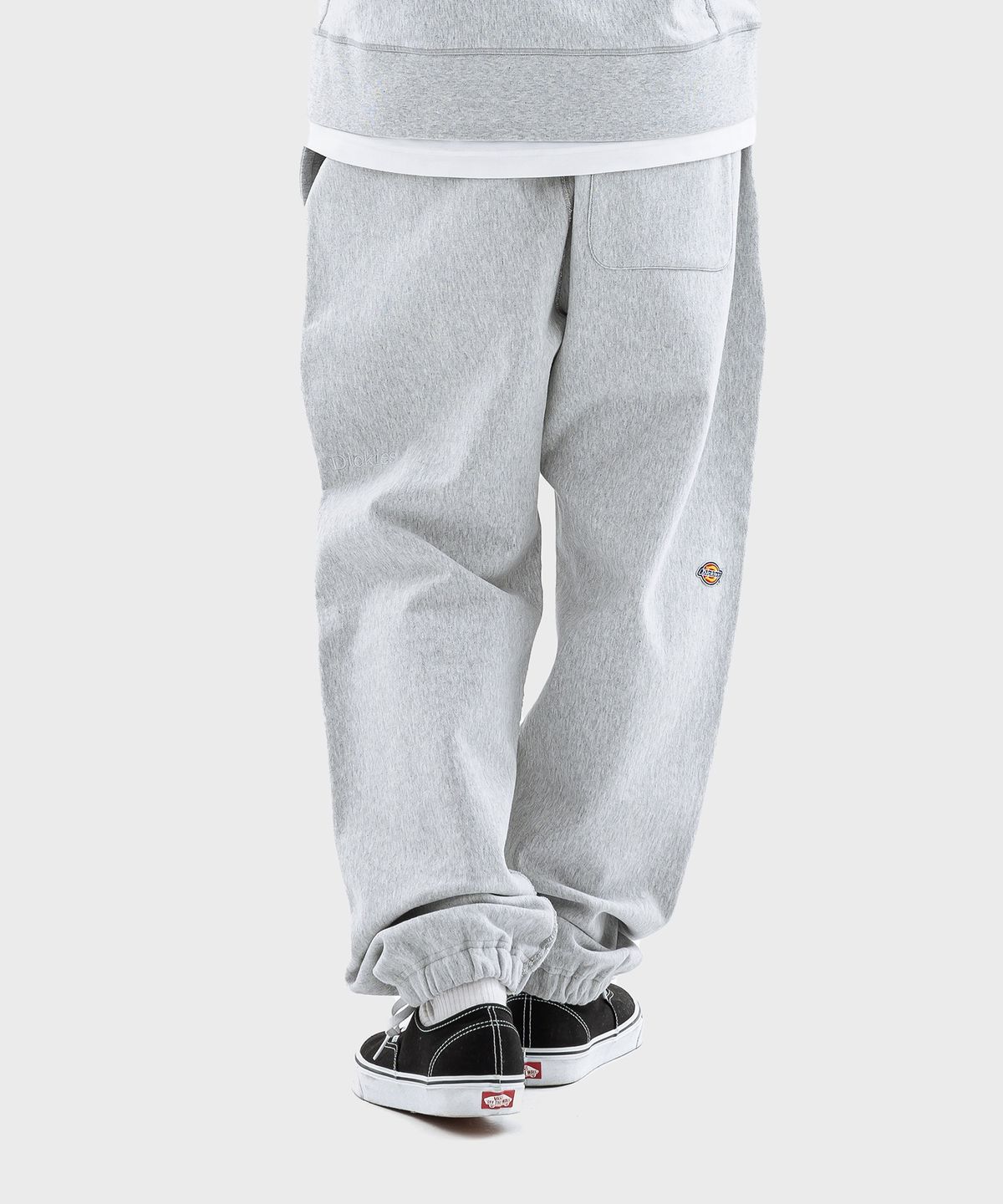 디키즈(DICKIES) 멀티 로고 헤비웨이트 스웨트팬츠 Melange