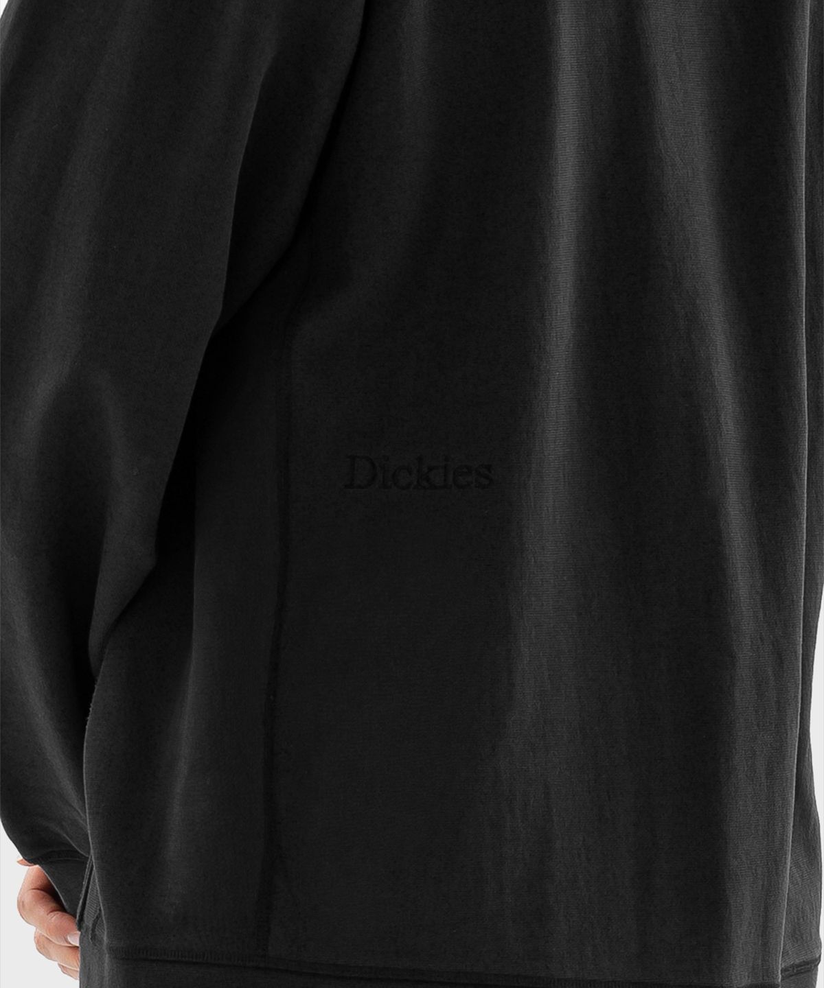 디키즈(DICKIES) 멀티 로고 헤비웨이트 후드 Black