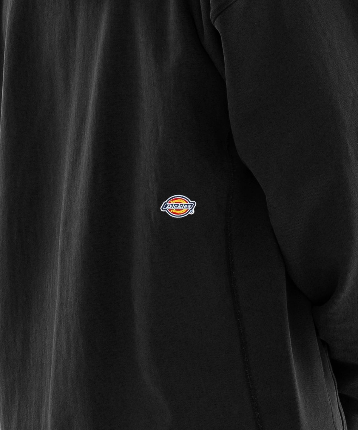 디키즈(DICKIES) 멀티 로고 헤비웨이트 후드 Black