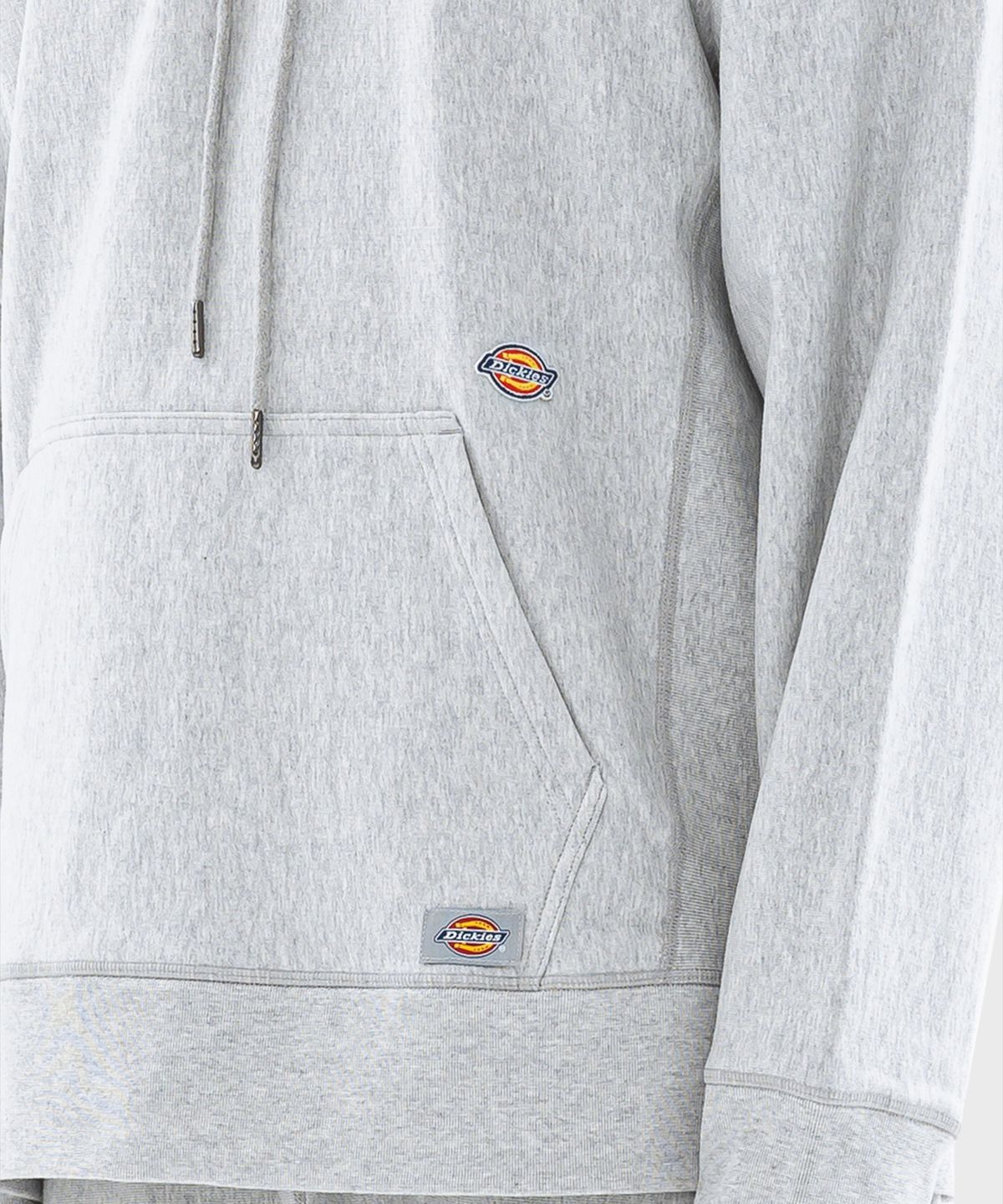 디키즈(DICKIES) 멀티 로고 헤비웨이트 후드 Melange