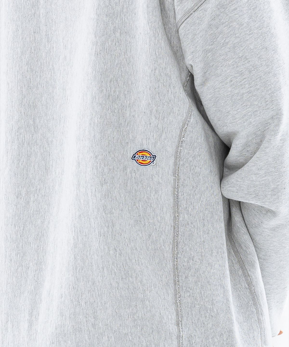 디키즈(DICKIES) 멀티 로고 헤비웨이트 후드 Melange