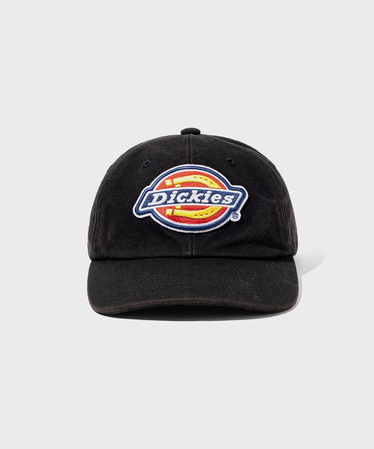 디키즈(DICKIES) 빅로고 워시드 볼캡 Black