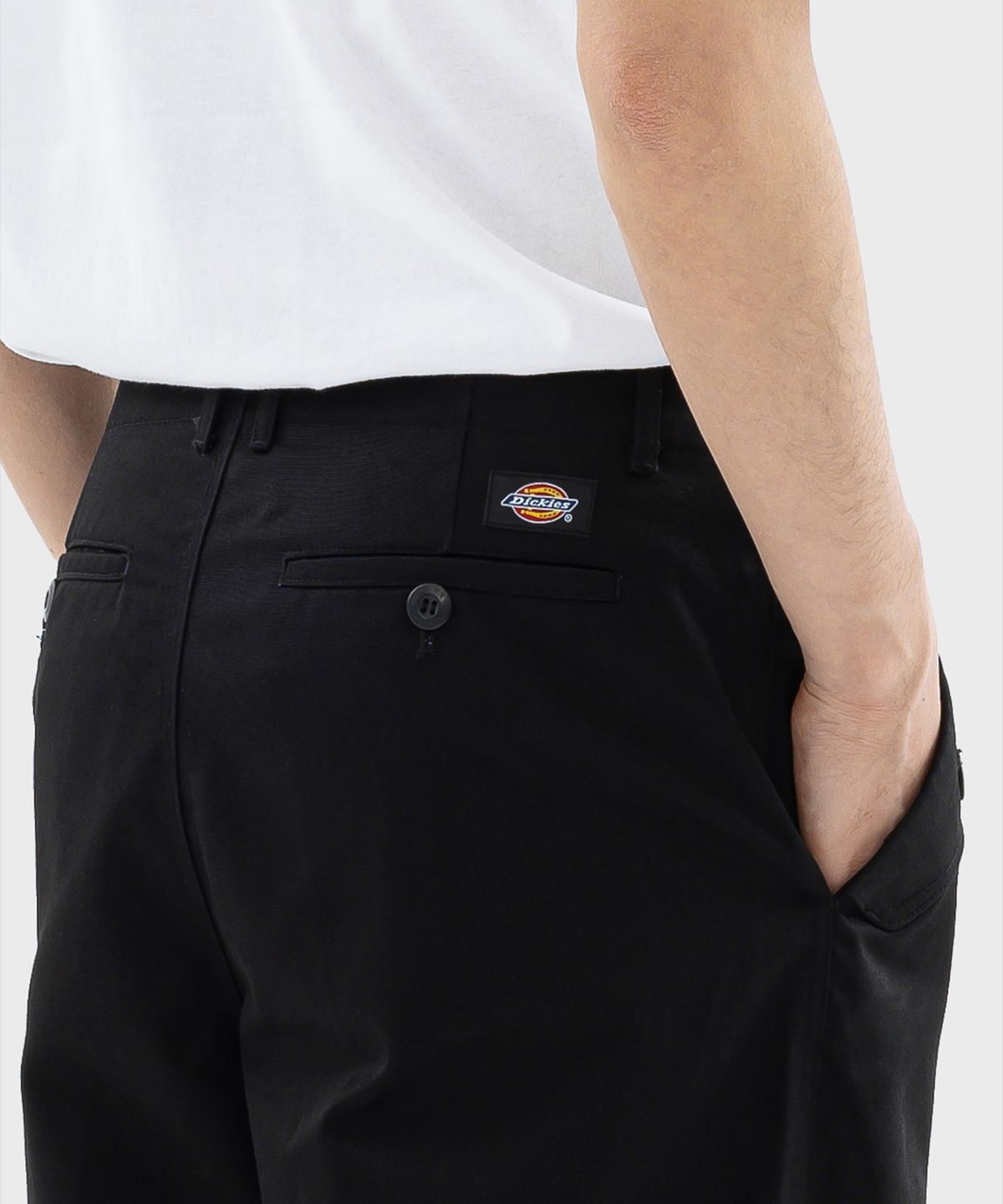 디키즈(DICKIES) 파라슈트 코튼 팬츠 Black