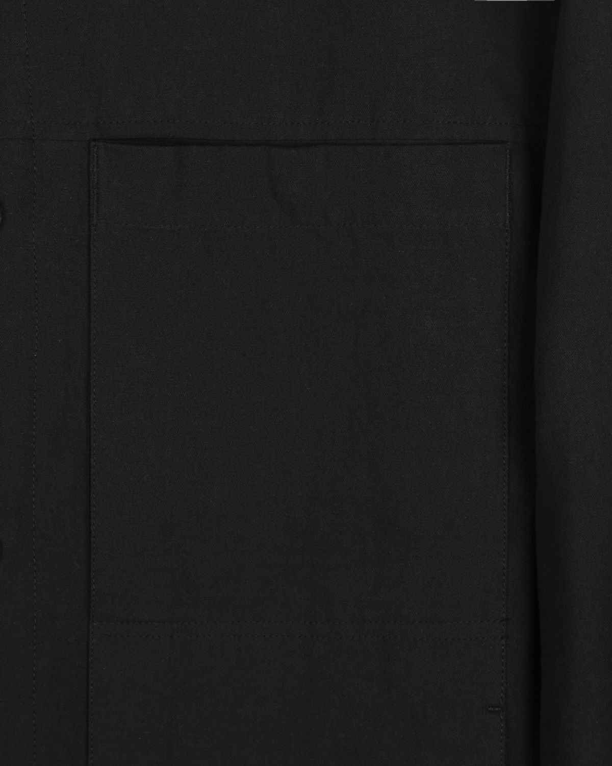 비슬로우(BESLOW) STAND COLLAR LINEN JACKET BLACK