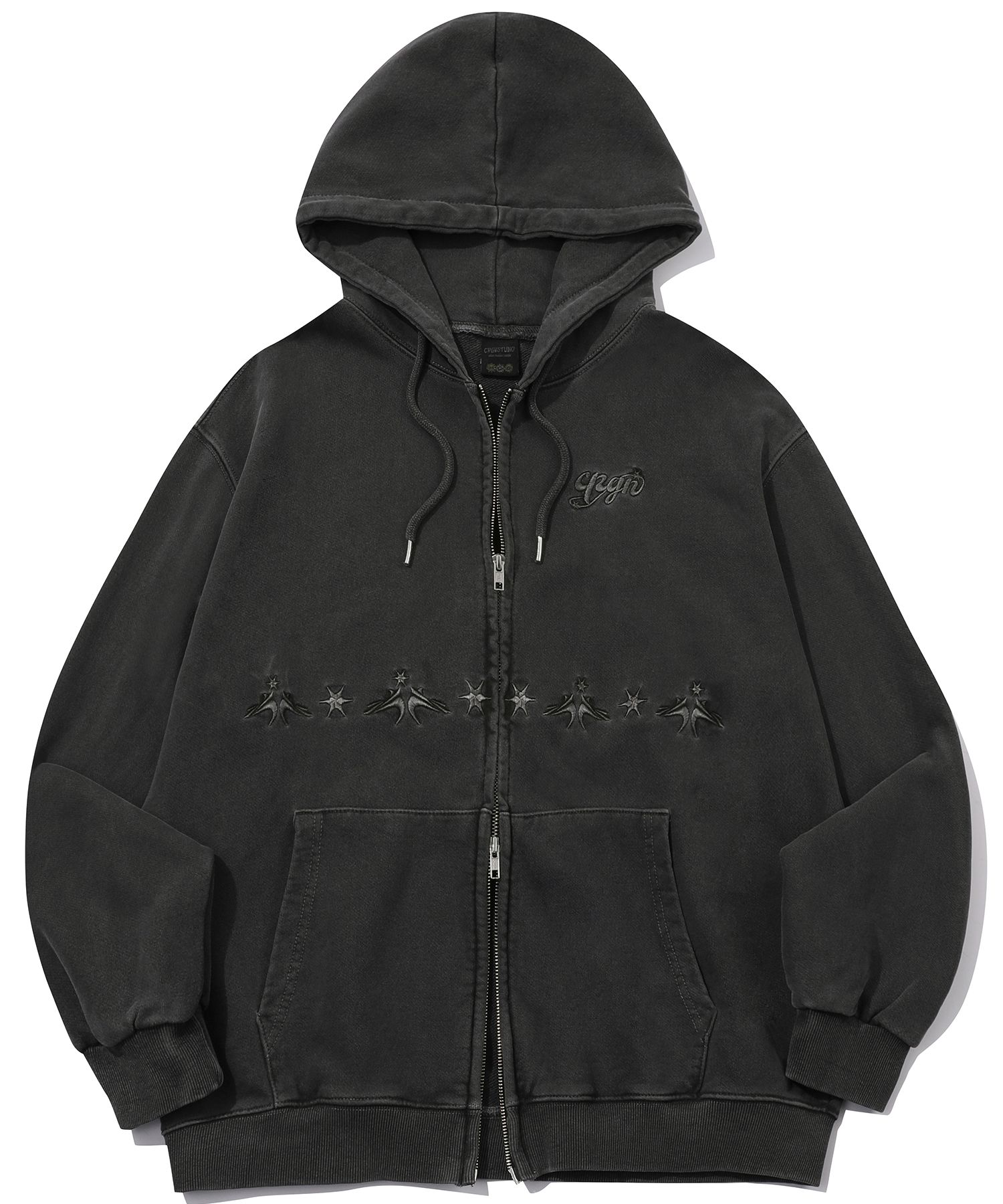 [CPGN STUDIO ]★Becom star Pigment Hoodie MUSINSA | CPGN STUDIO [2-WAY] Peak Star Pigment Hood Zip-up