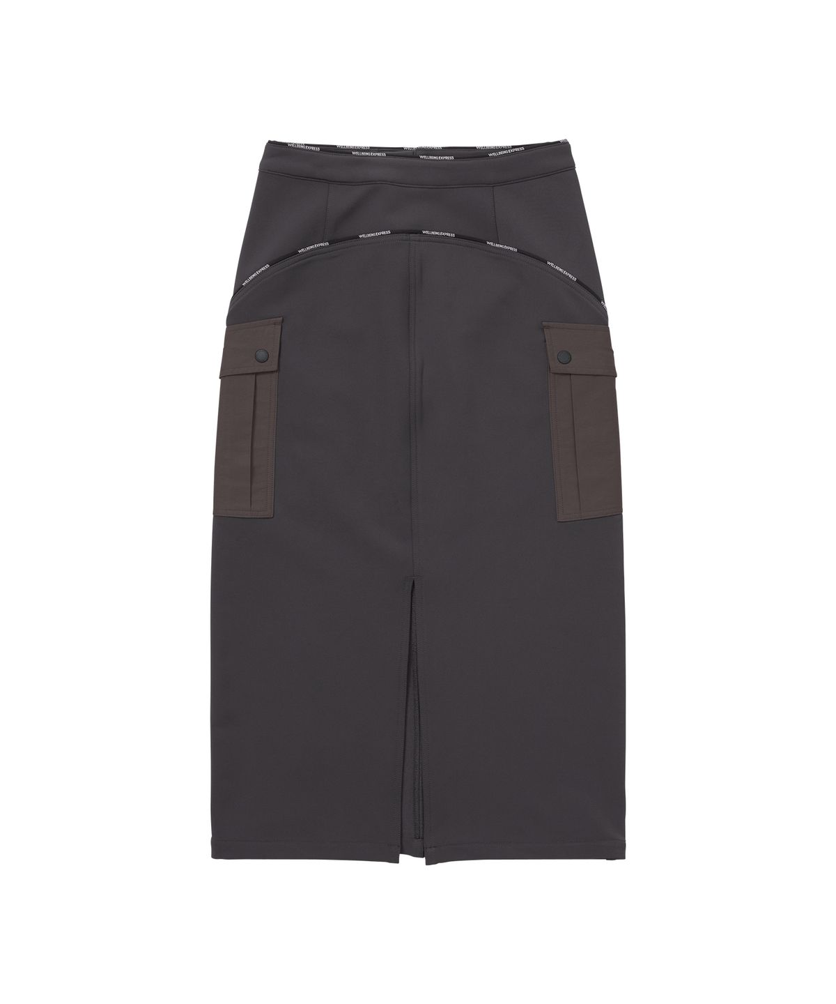 웰빙익스프레스(WELLBEING EXPRESS) Authentic Sports Skirt Charcoal