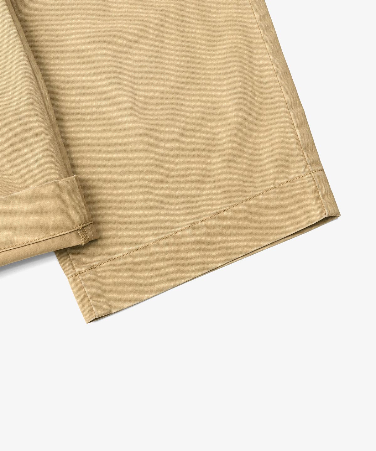 토피(TOFFEE) 투턱 치노 팬츠 (BEIGE)