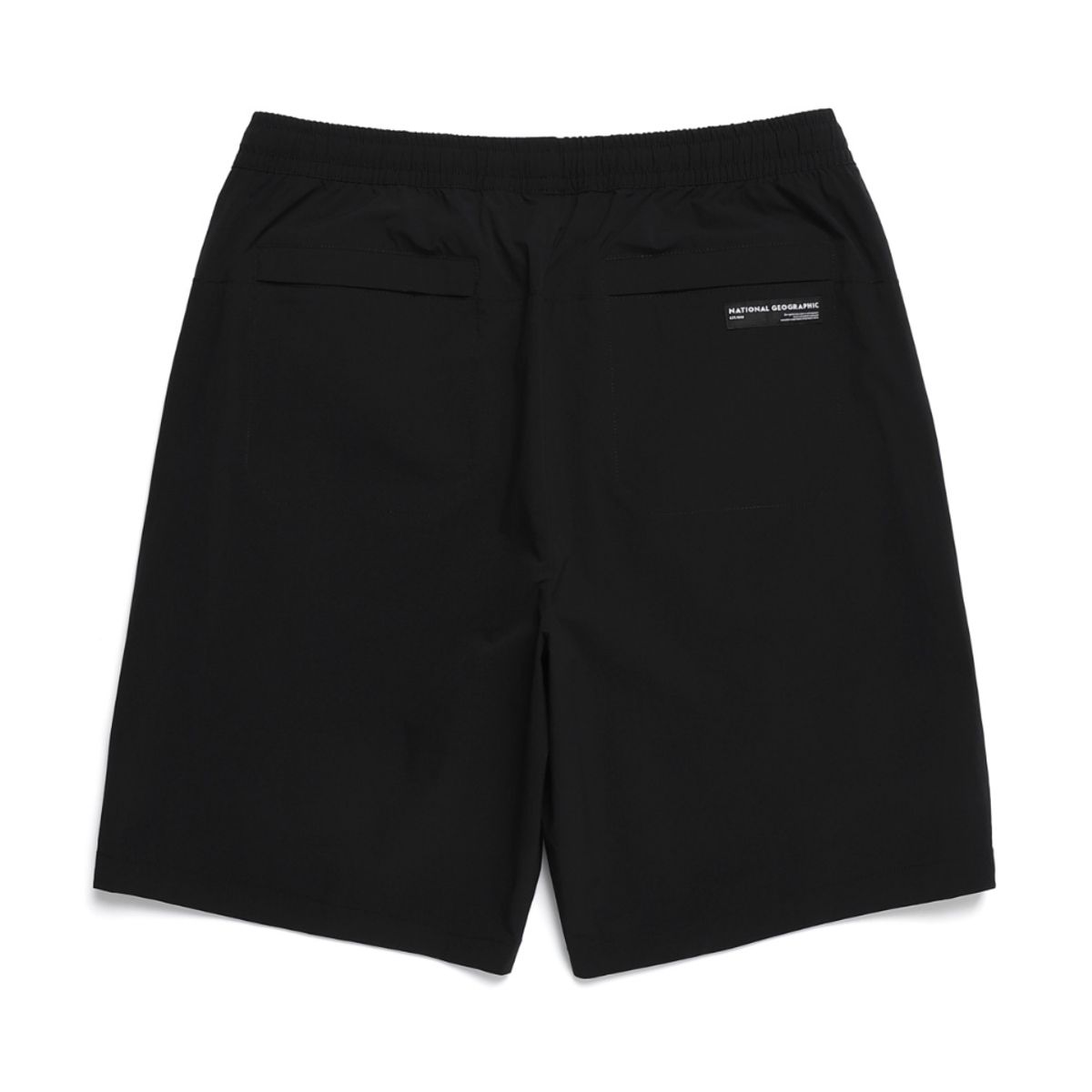 내셔널지오그래픽(NATIONALGEOGRAPHIC) N242UHP940 아델리 경량 우븐 스트레치 5부 카고 하프 팬츠 CARBON BLACK