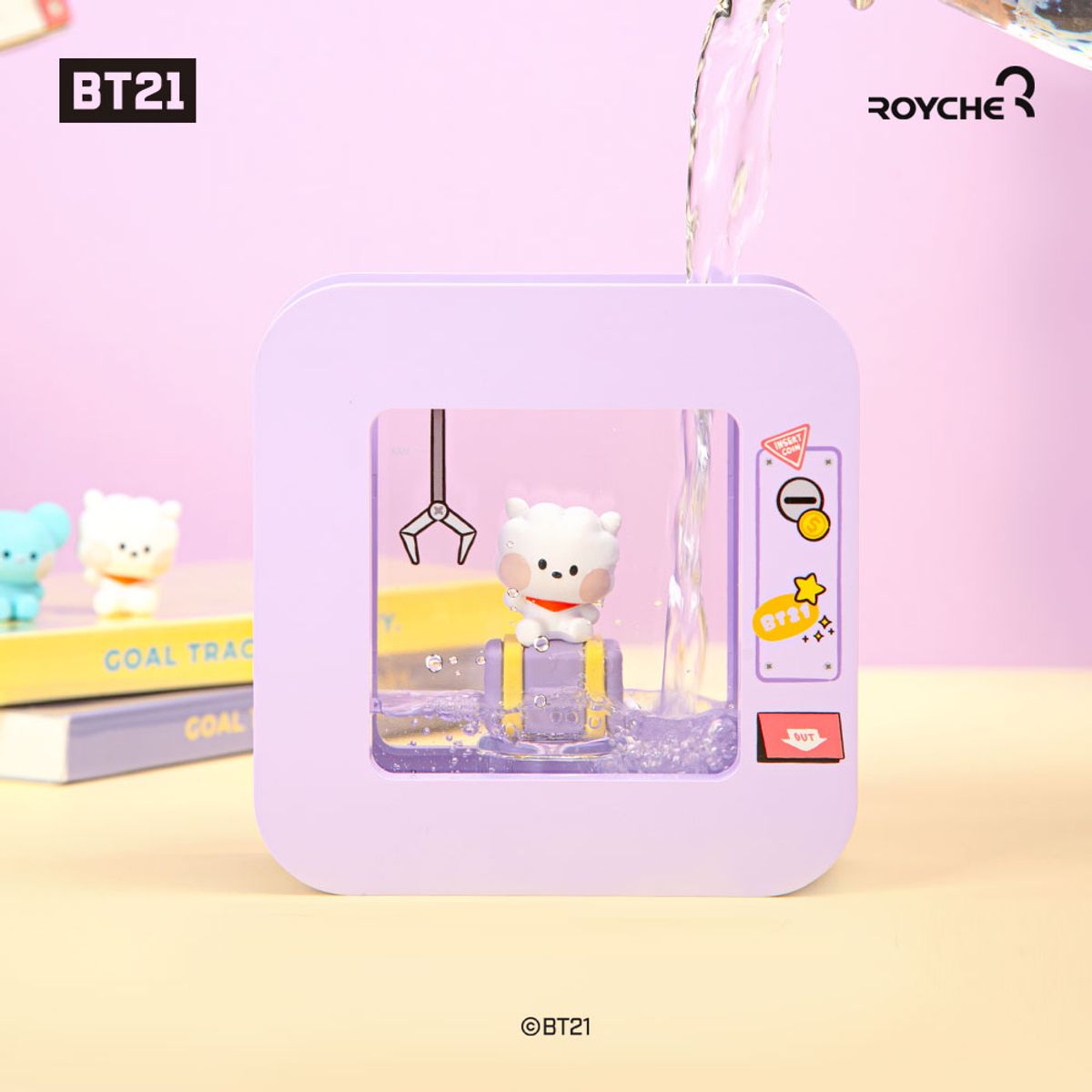 로이체(ROYCHE) BT21 미니니 minini 오락실 무선 미니 가습기 (무드등 기능) / 한정수량 울트라 특가
