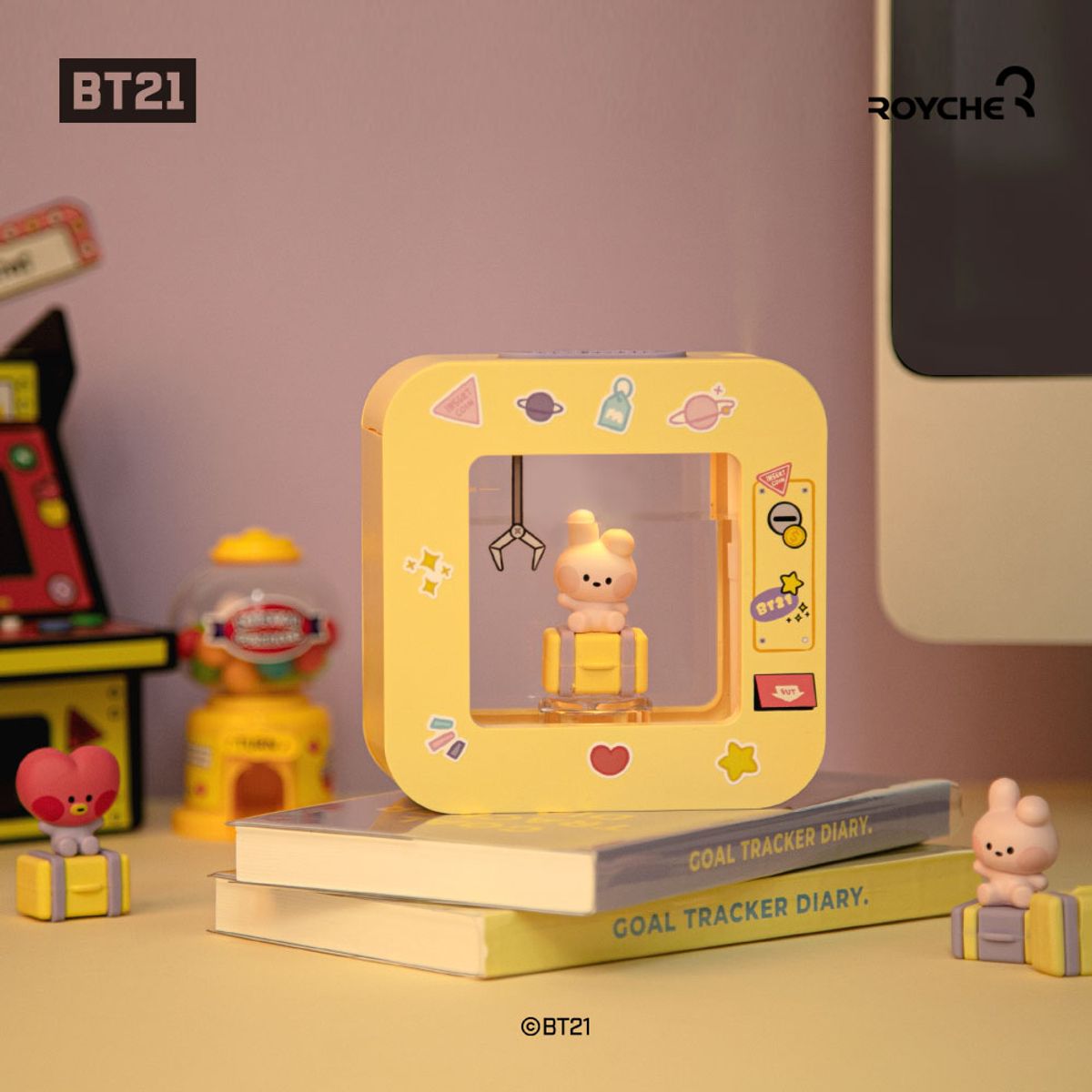 로이체(ROYCHE) BT21 미니니 minini 오락실 무선 미니 가습기 (무드등 기능) / 한정수량 울트라 특가