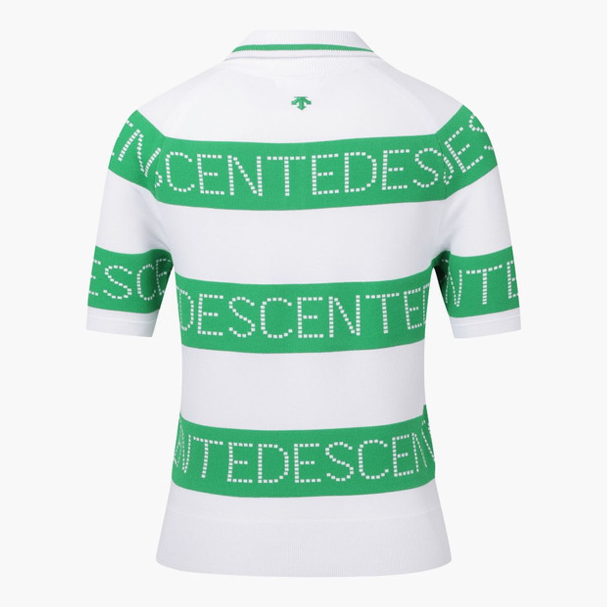 데상트 골프(DESCENTE GOLF) 여성 5부 반팔 카라 스웨터 (DP12WFKP31)