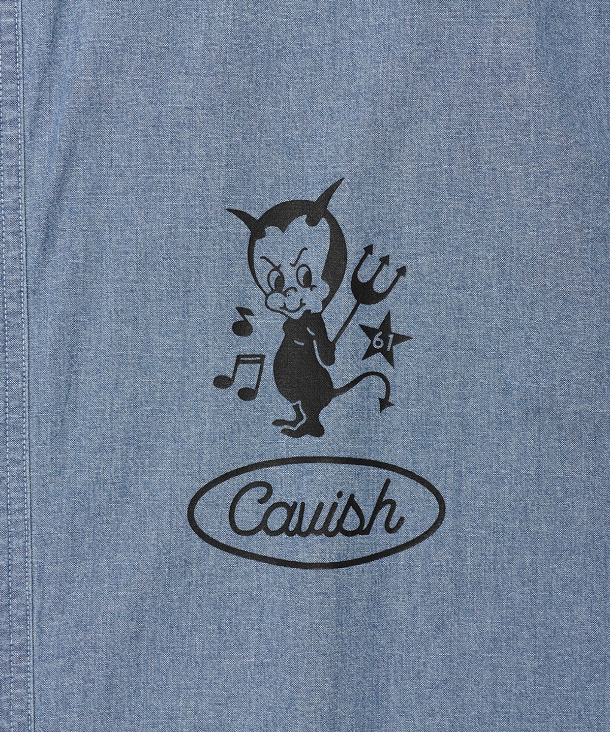 카비시(CAVISH) 61ROAD HALF SLEEVE SHIRT BLUE(CV2EMUW340A)
