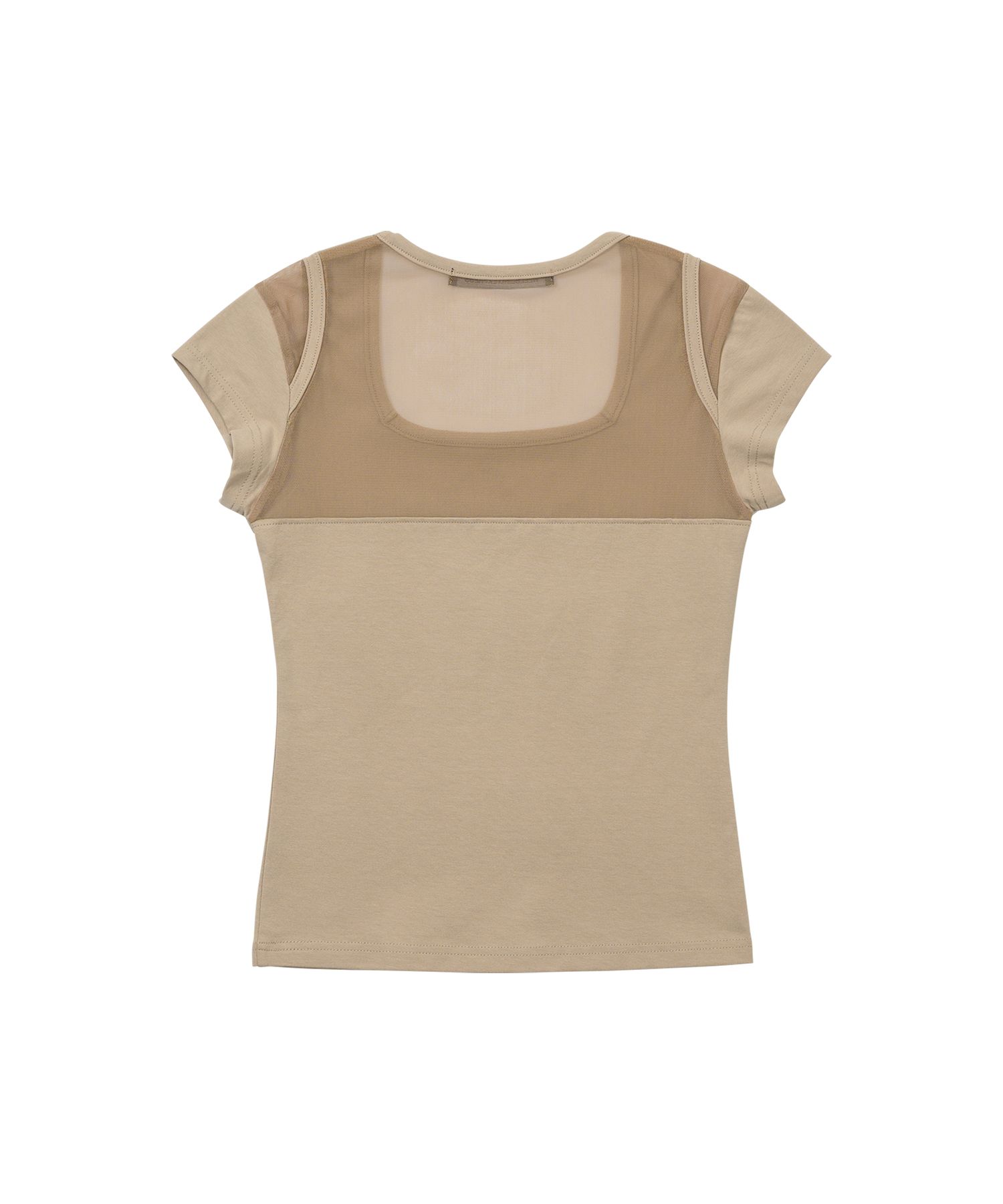 ウォニョン着用[WELLBEING EXPRESS] MESH POINT HALF SLEEVE MUSINSA公式 | WELLBEING EXPRESS Mesh Point Half Sleeve Dove