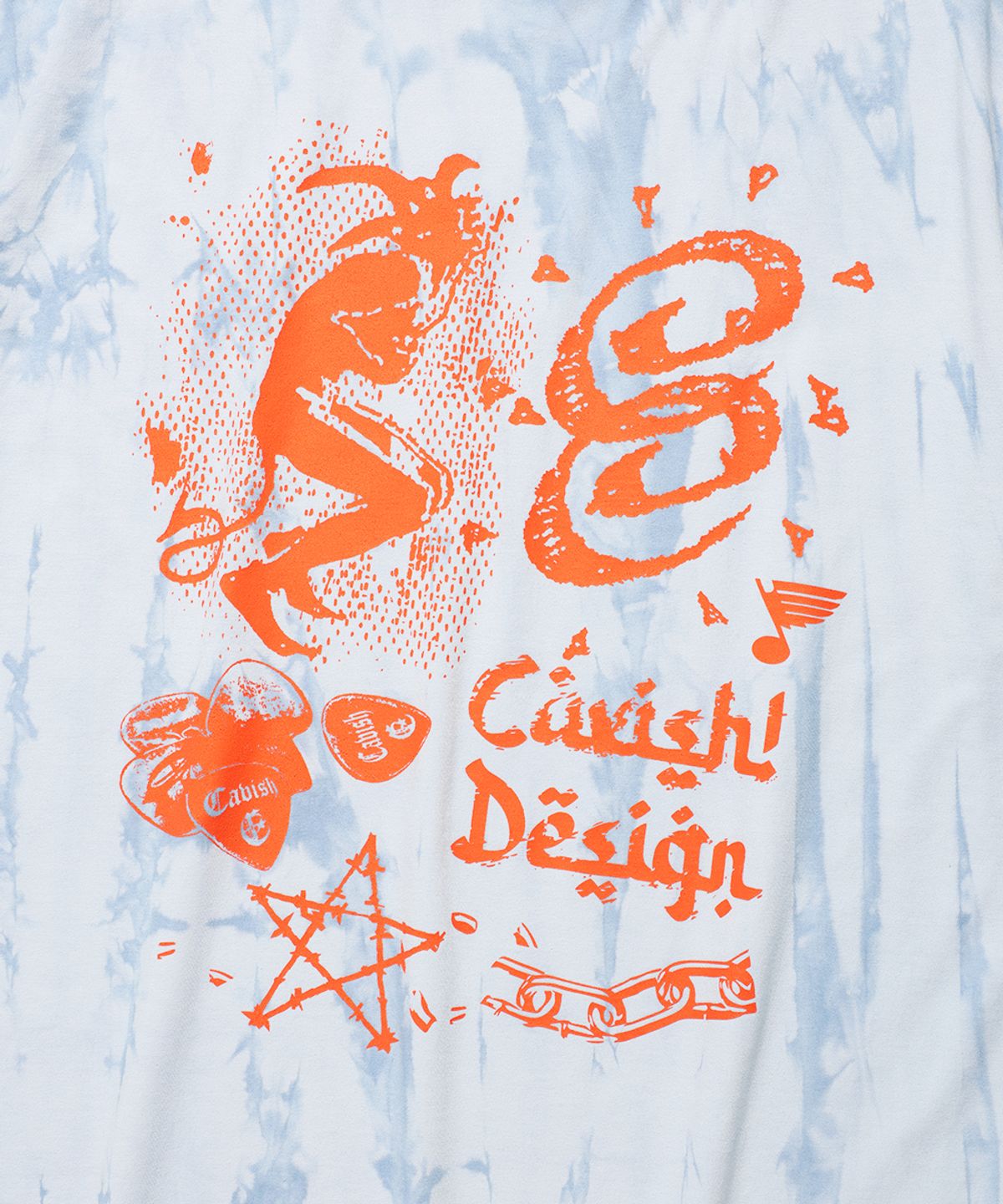 카비시(CAVISH) OVERDYED ROAR SS TEE BLUE(CV2EMUT504A)