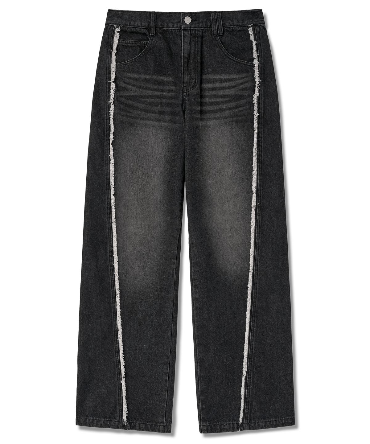 데케트(DECET) Curved Wide Jeans DCPT033SCBlackB
