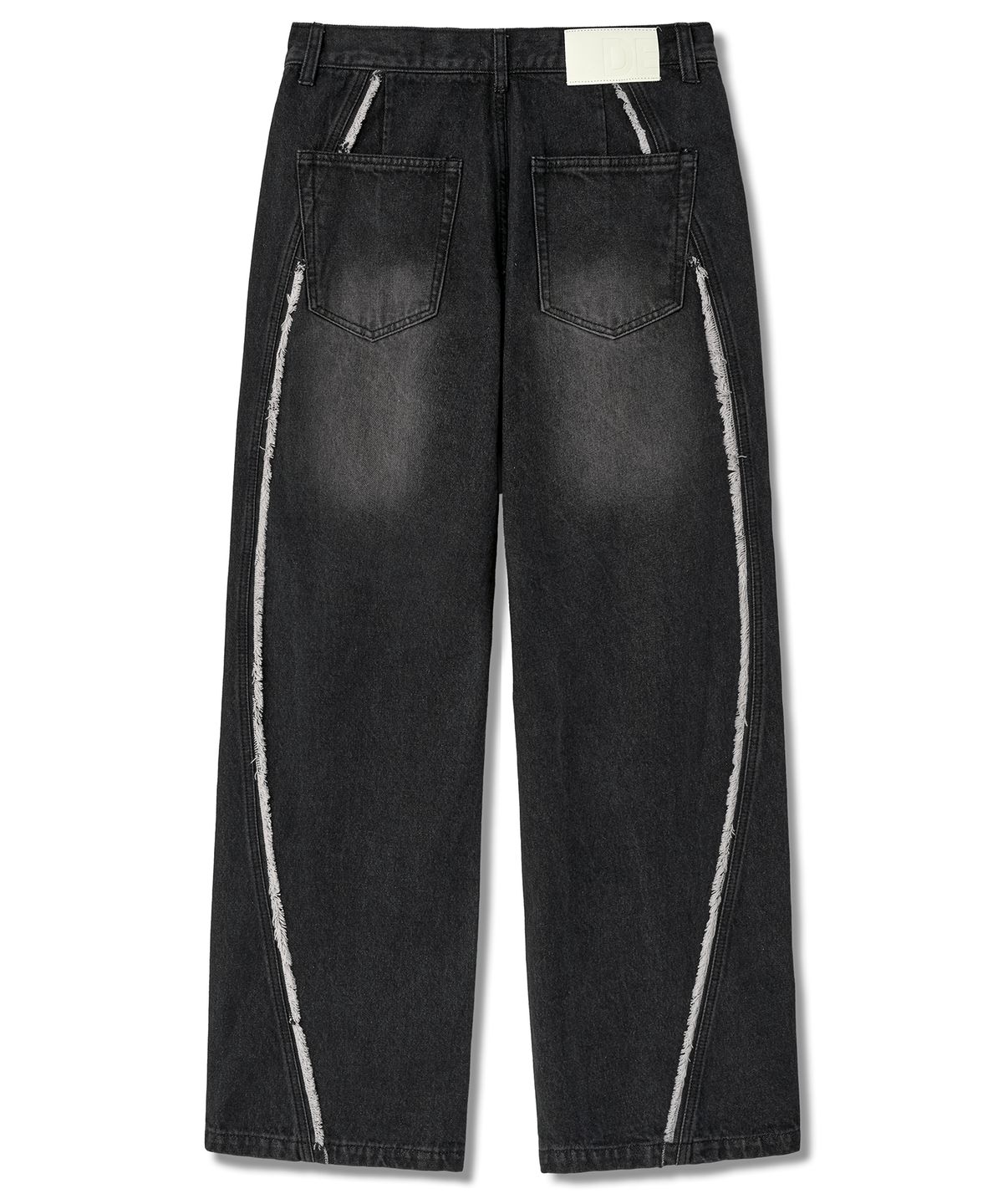 데케트(DECET) Curved Wide Jeans DCPT033SCBlackB