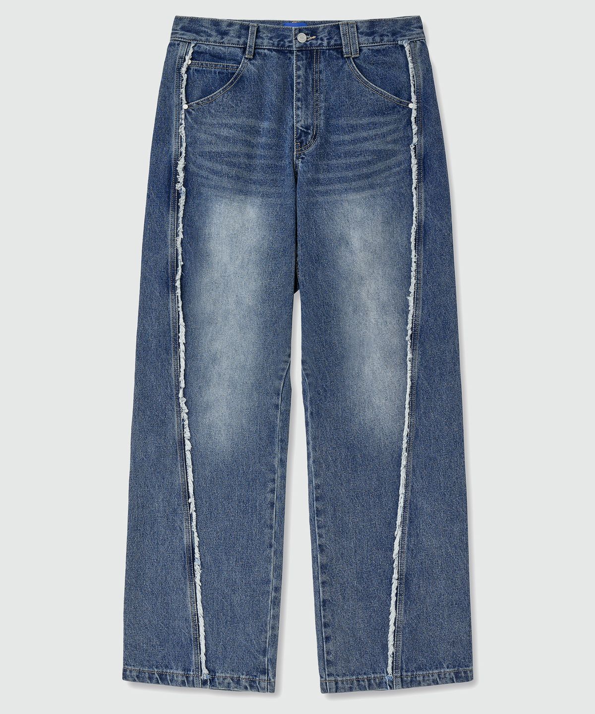 데케트(DECET) Curved Wide Jeans DCPT033SCBlueB