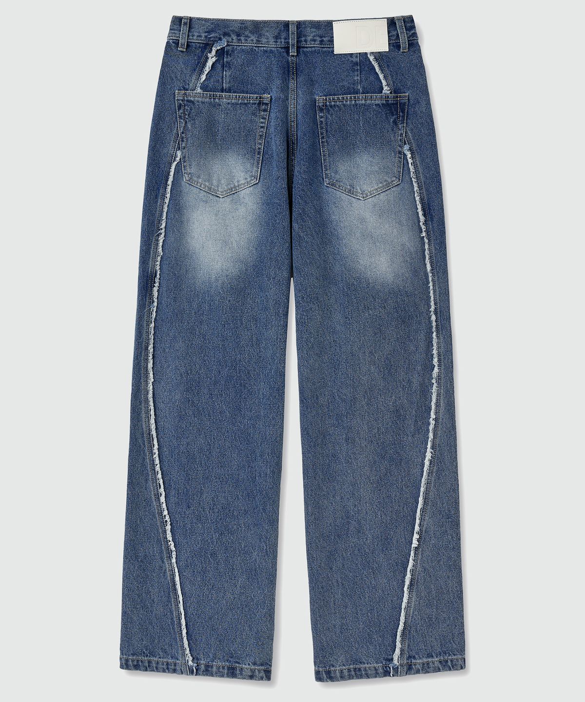 데케트(DECET) Curved Wide Jeans DCPT033SCBlueB