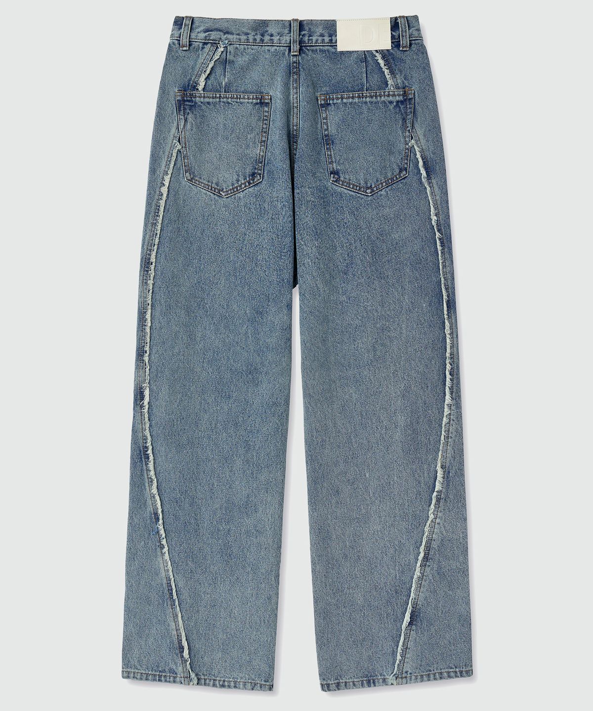 데케트(DECET) Curved Wide Jeans DCPT033SCSTNBlue