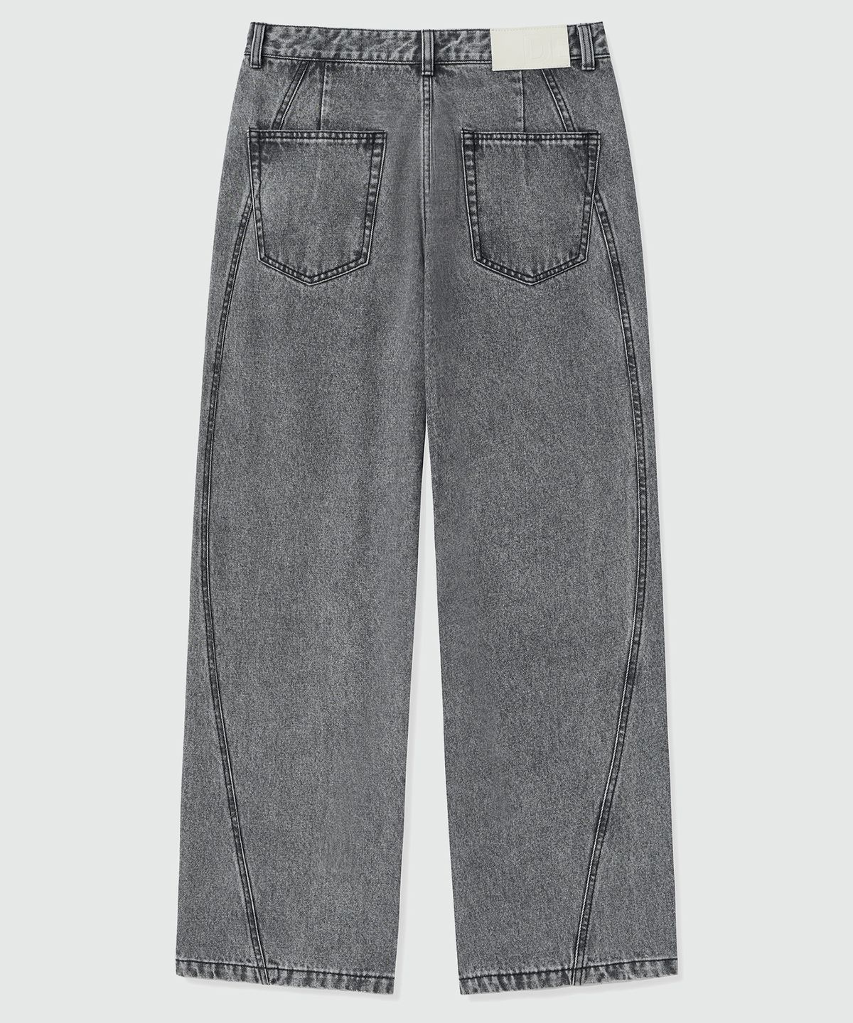 데케트(DECET) Curved Wide Jeans DCPT033STNGray