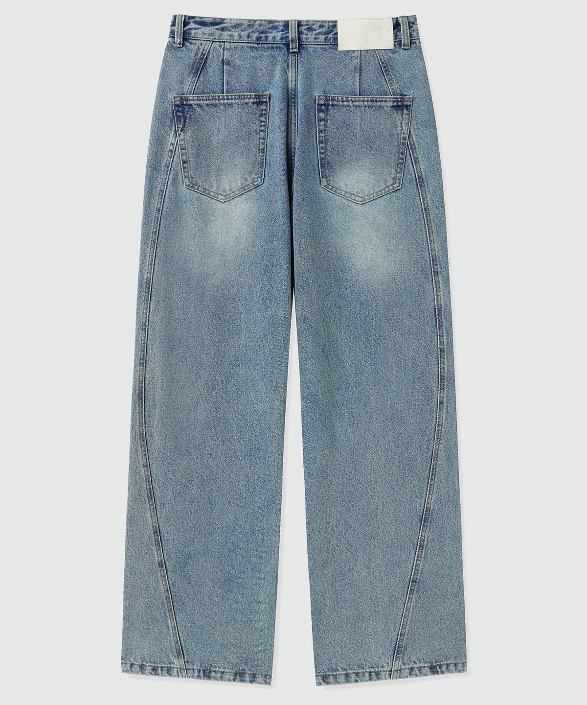 데케트(DECET) Curved Wide Jeans DCPT033YBlueB