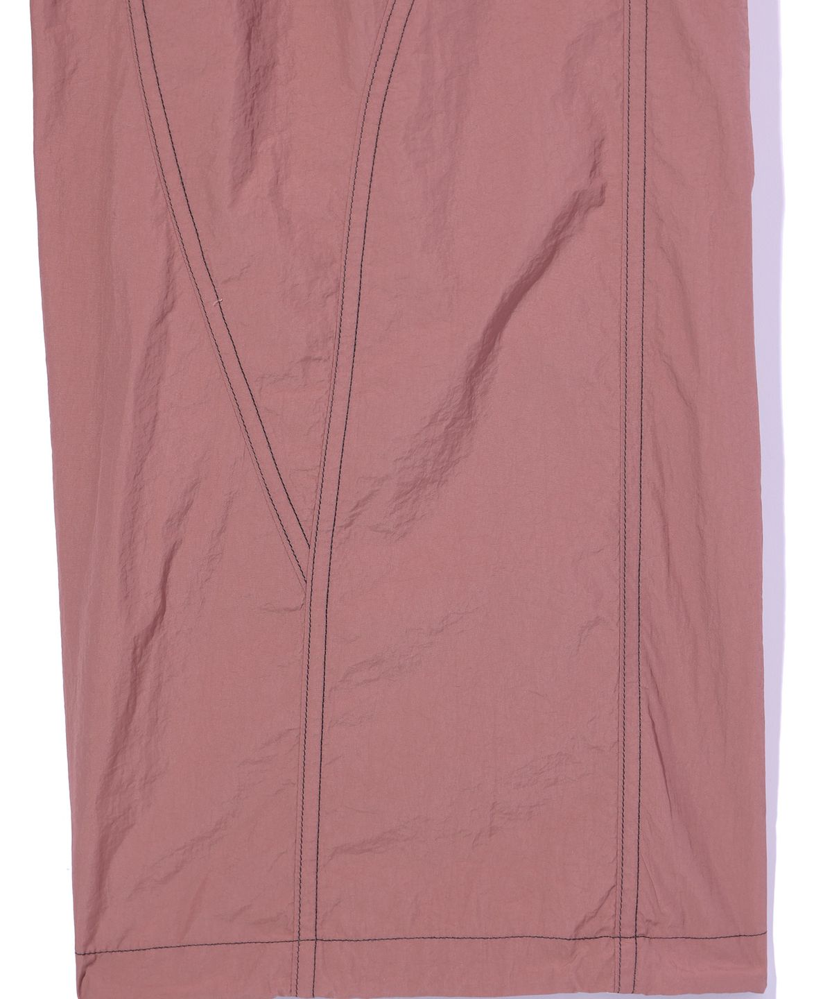 크리틱(CRITIC) METAL WORMHOLE LOGO PANTS PINK