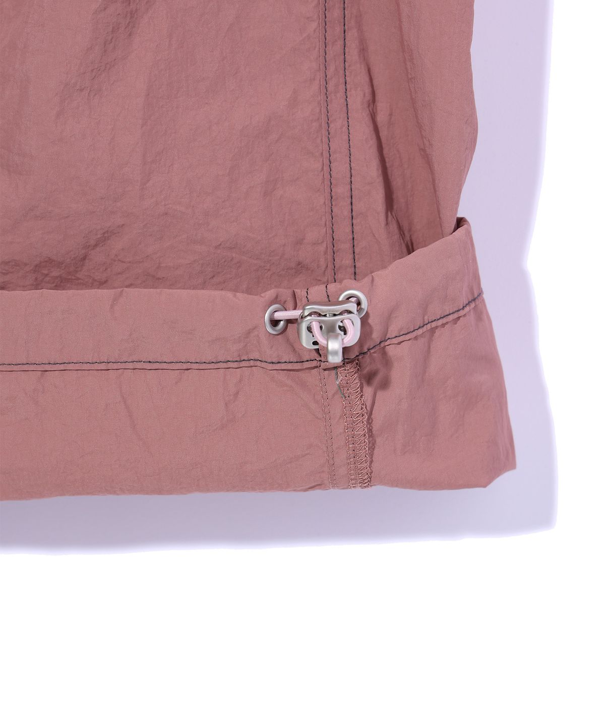 크리틱(CRITIC) METAL WORMHOLE LOGO PANTS PINK