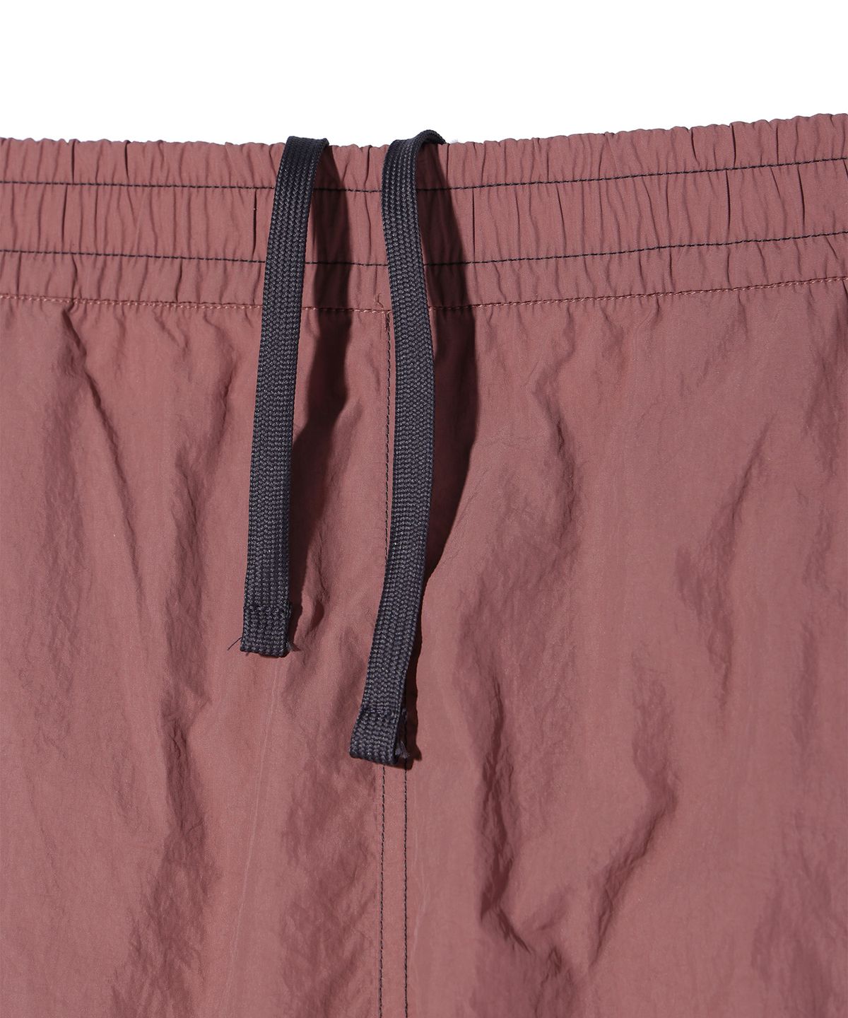 크리틱(CRITIC) METAL WORMHOLE LOGO PANTS PINK