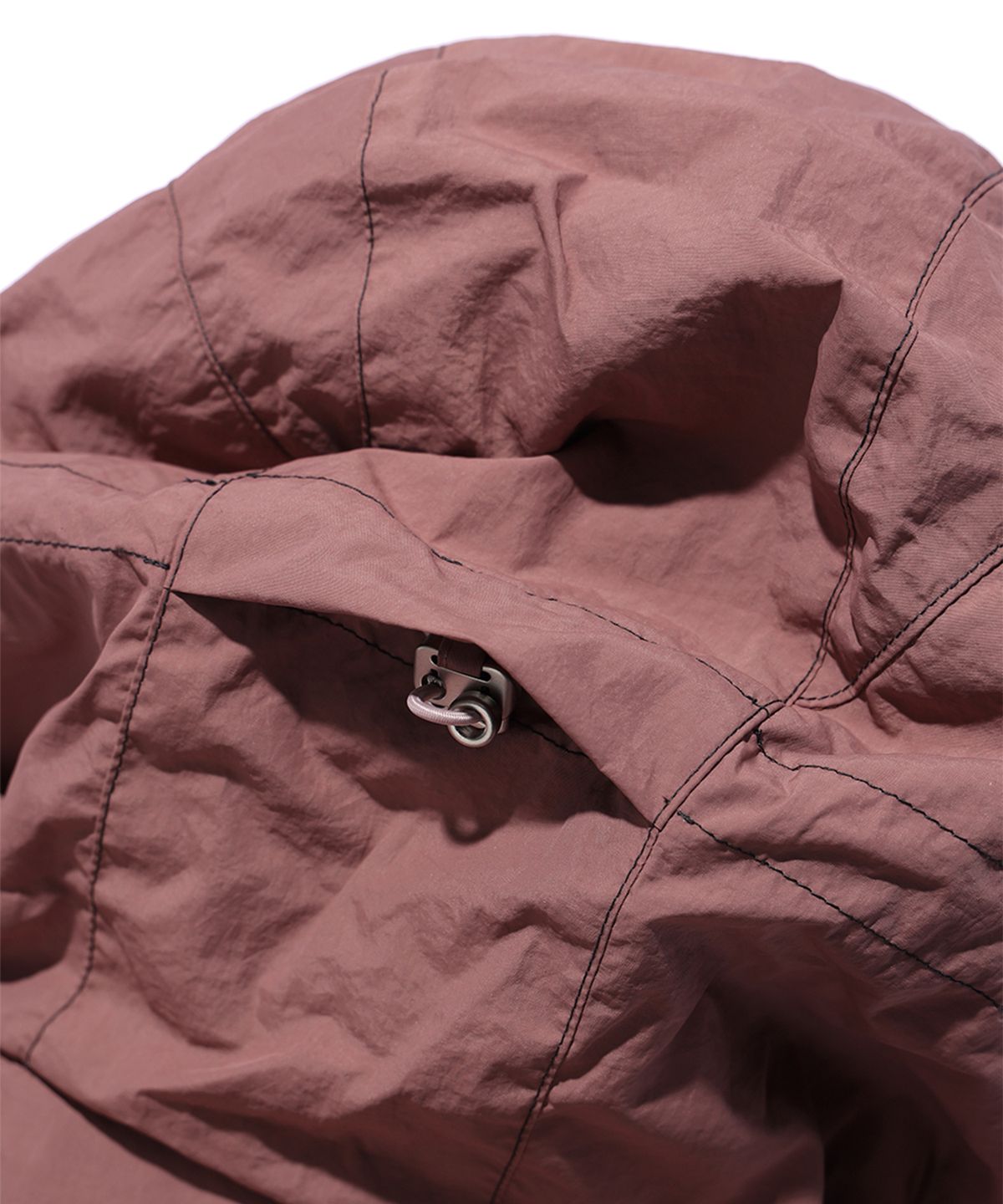 크리틱(CRITIC) METAL WORMHOLE LOGO JACKET PINK