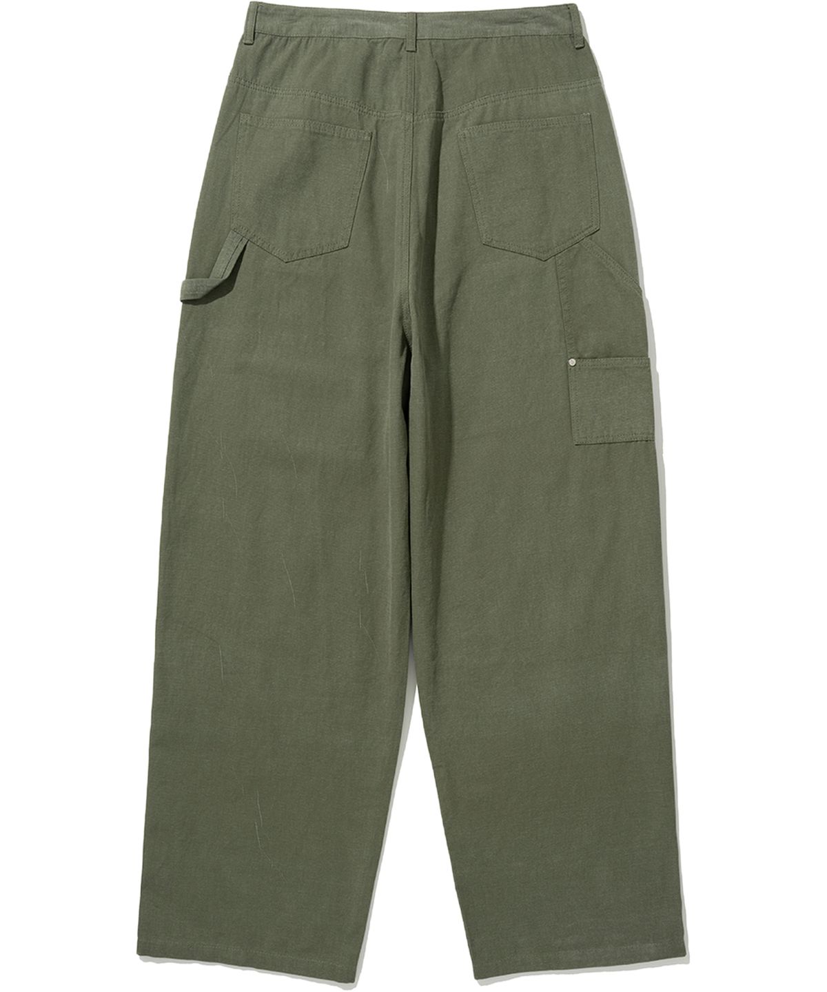 낫포너드(NOT4NERD) Relax Fit Carpenter Pants - Khaki