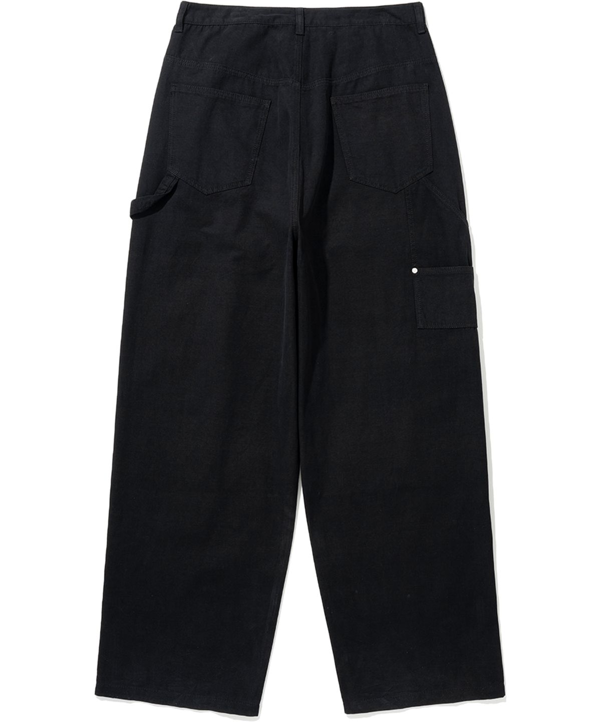 낫포너드(NOT4NERD) Relax Fit Carpenter Pants - Black