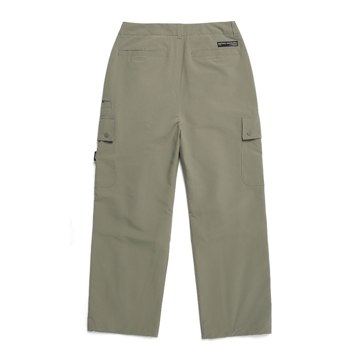 내셔널지오그래픽(NATIONALGEOGRAPHIC) N241WPT070 여성 아나스 볼륨 와이드 카고 팬츠 LICHEN KHAKI