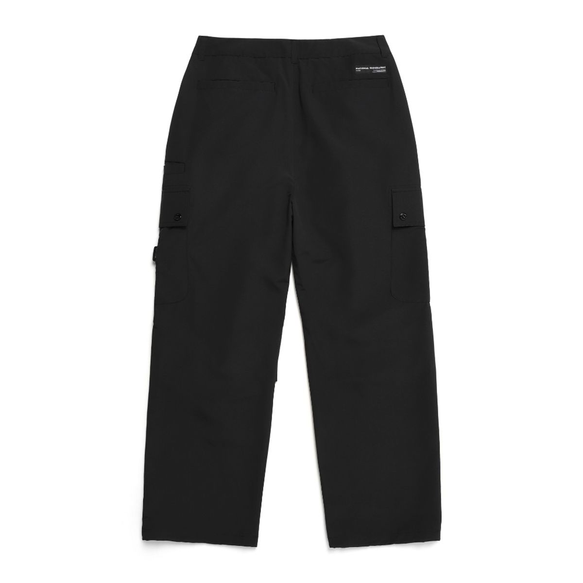 내셔널지오그래픽(NATIONALGEOGRAPHIC) N241WPT070 여성 아나스 볼륨 와이드 카고 팬츠 CARBON BLACK