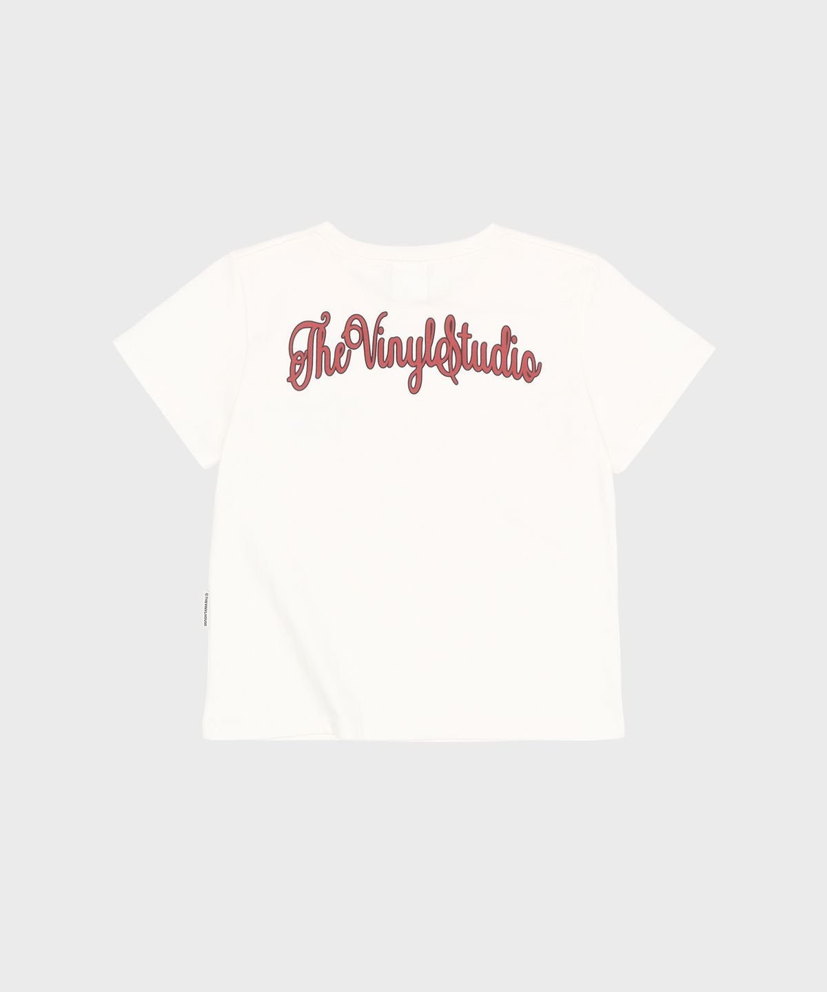 더바이닐하우스(THEVINYLHOUSE) ARC LOGO TEE WHITE (VH2ESMT503A)