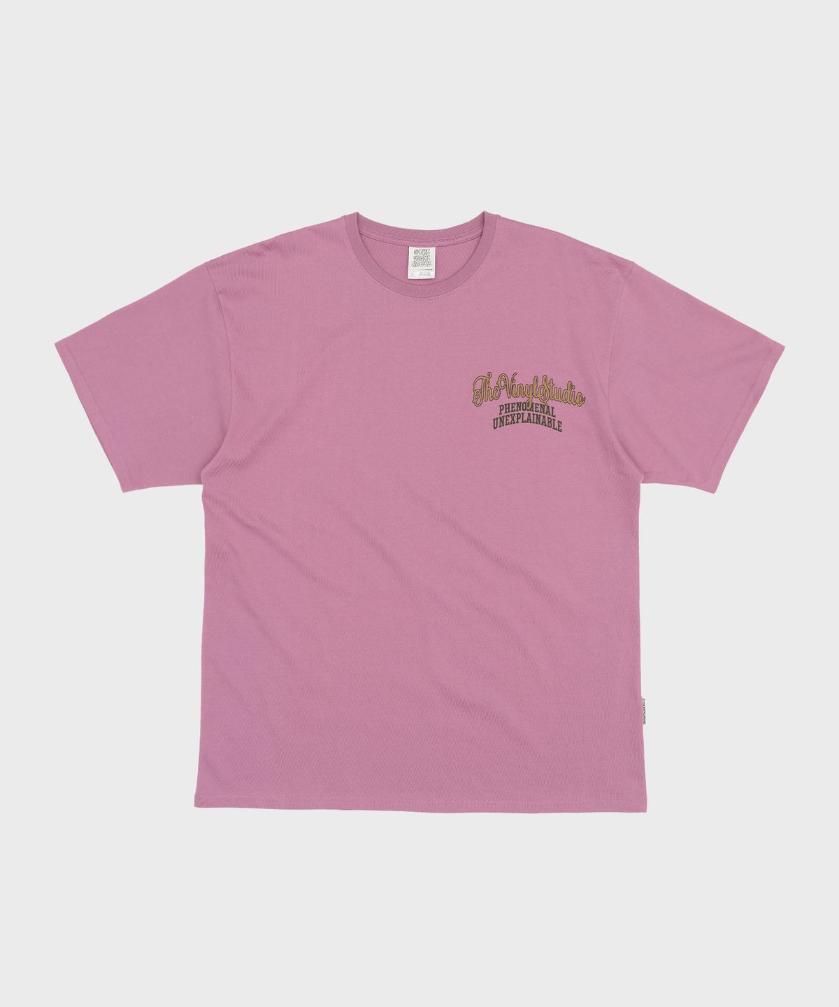 더바이닐하우스(THEVINYLHOUSE) ARC LOGO TEE PINK (VH2ESMT503A)