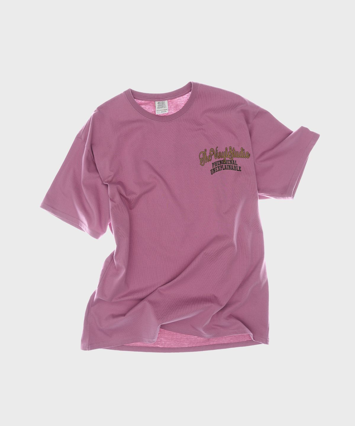 더바이닐하우스(THEVINYLHOUSE) ARC LOGO TEE PINK (VH2ESMT503A)