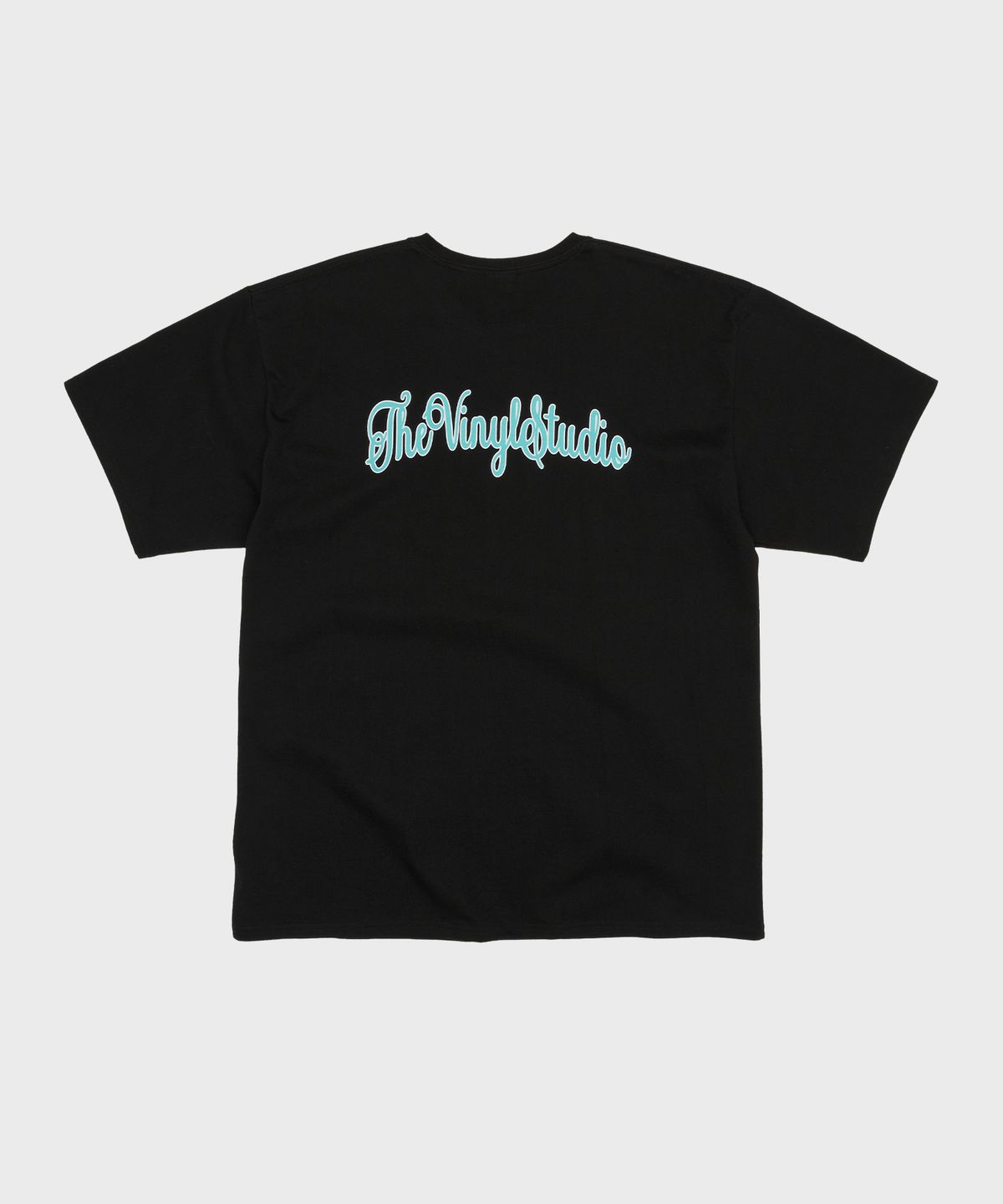 더바이닐하우스(THEVINYLHOUSE) ARC LOGO TEE BLACK (VH2ESMT503A)