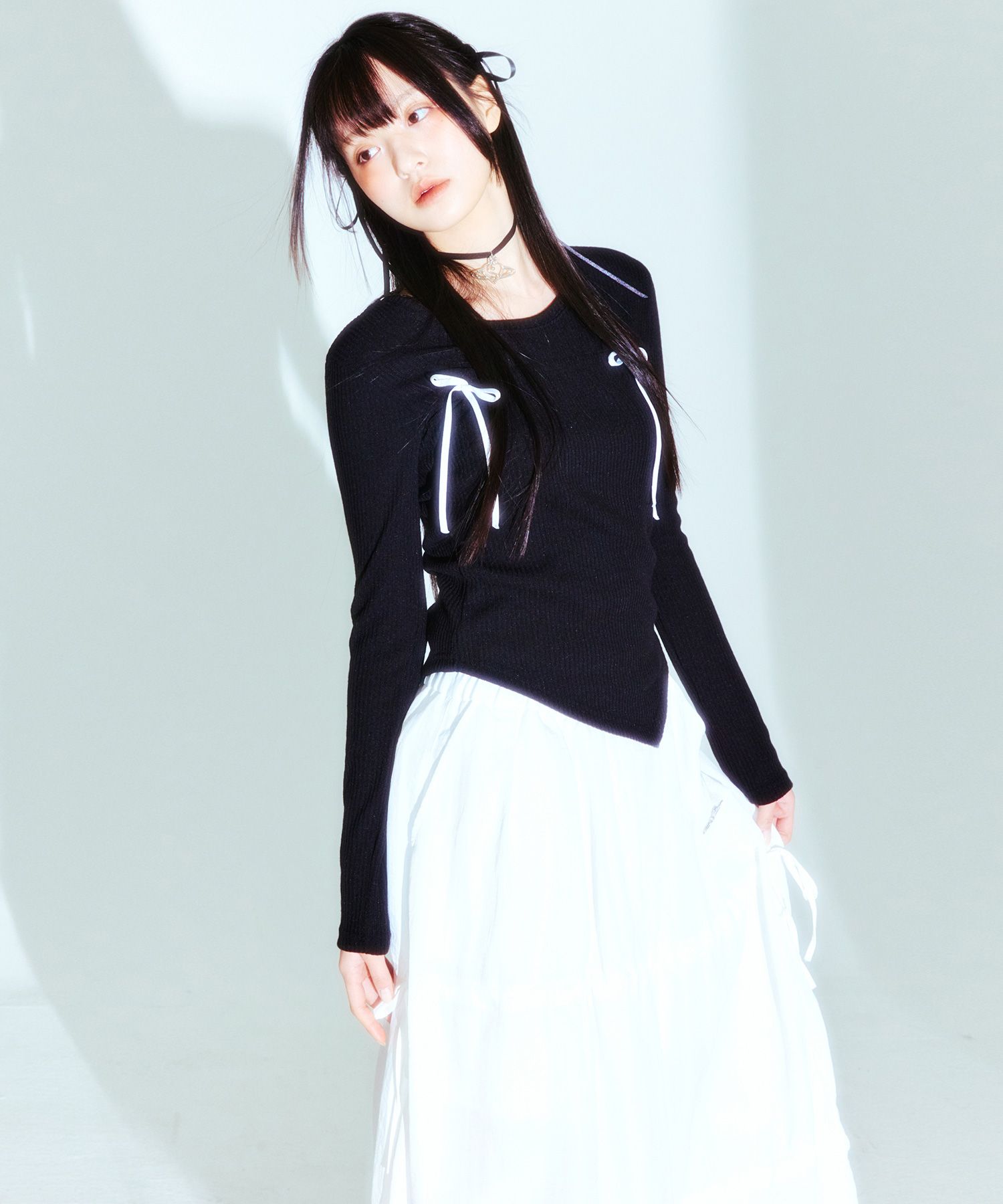 ★MEENDERI★SHIRRING RIBBON LONG SKIRT - WHITE★正規品/人気 Amazon.com: Witsmile Women's Elegant Full Length Wrap Skirt