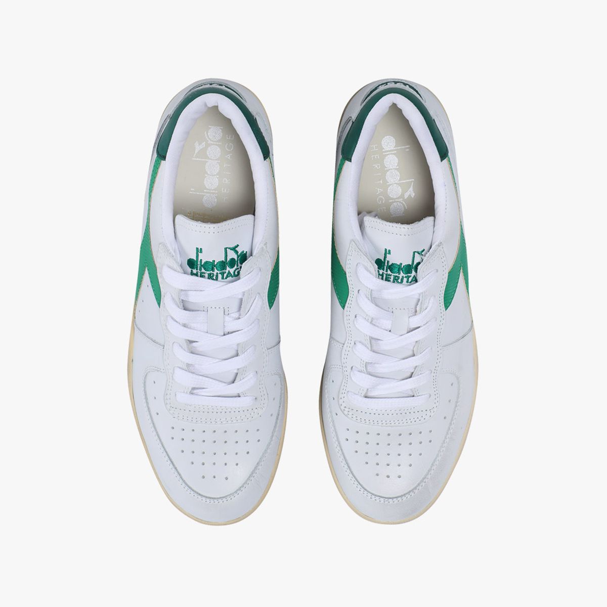 디아도라(diadora) 미 바스켓 로우 유즈드 GREEN