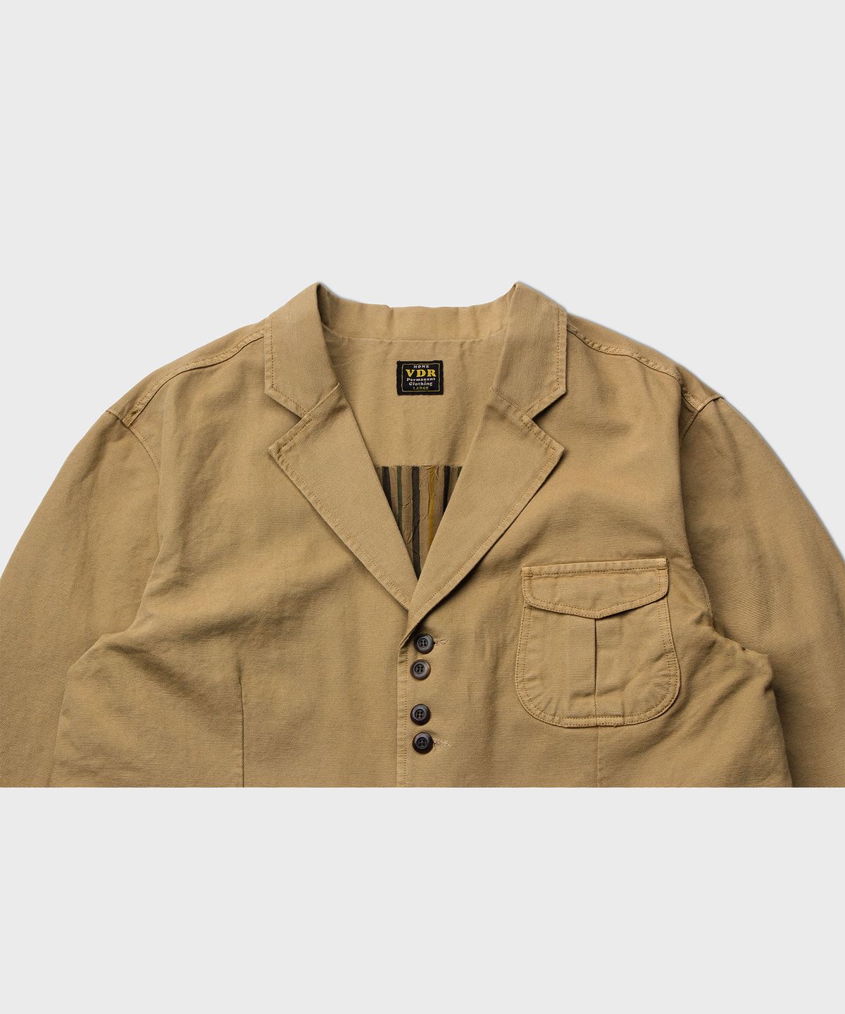 비디알(VDR) DYED SACK COAT [Vintage Sand]