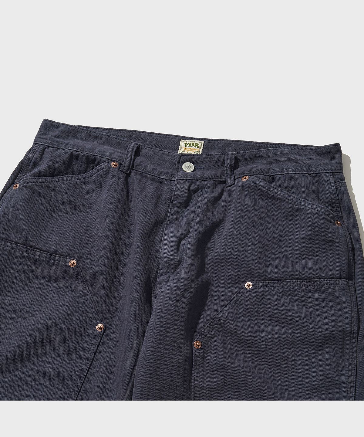 비디알(VDR) Lot 303 HBT DOUBLE KNEE PANTS [Vintage Indigo]