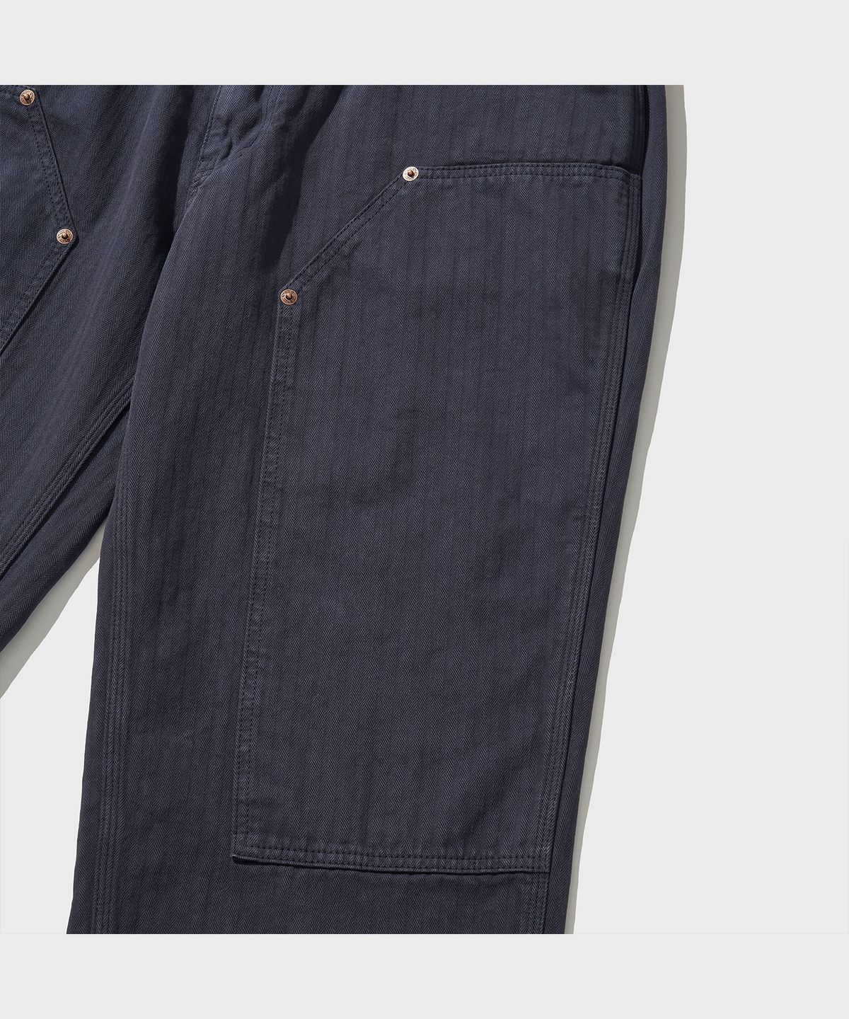 비디알(VDR) Lot 303 HBT DOUBLE KNEE PANTS [Vintage Indigo]