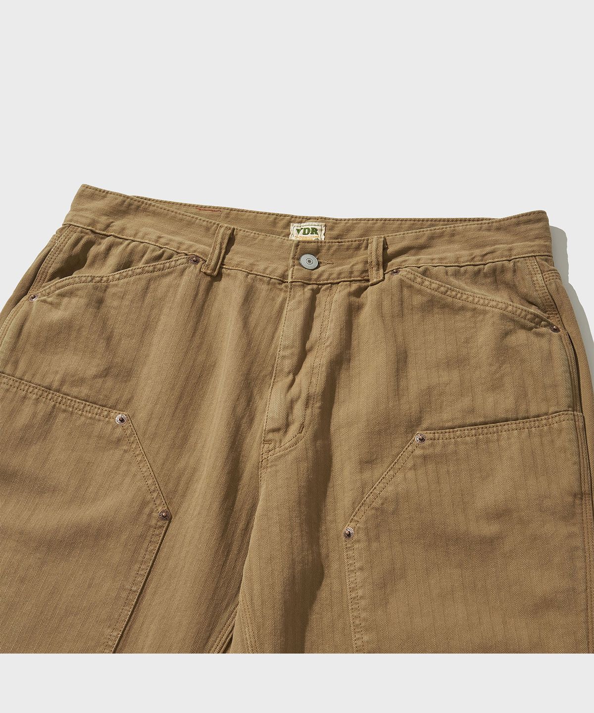 비디알(VDR) Lot 303 HBT DOUBLE KNEE PANTS [Vintage Sand]