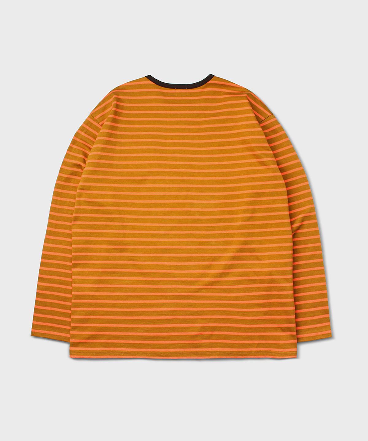 비디알(VDR) BORDER T-SHIRT [Orange Carmel]
